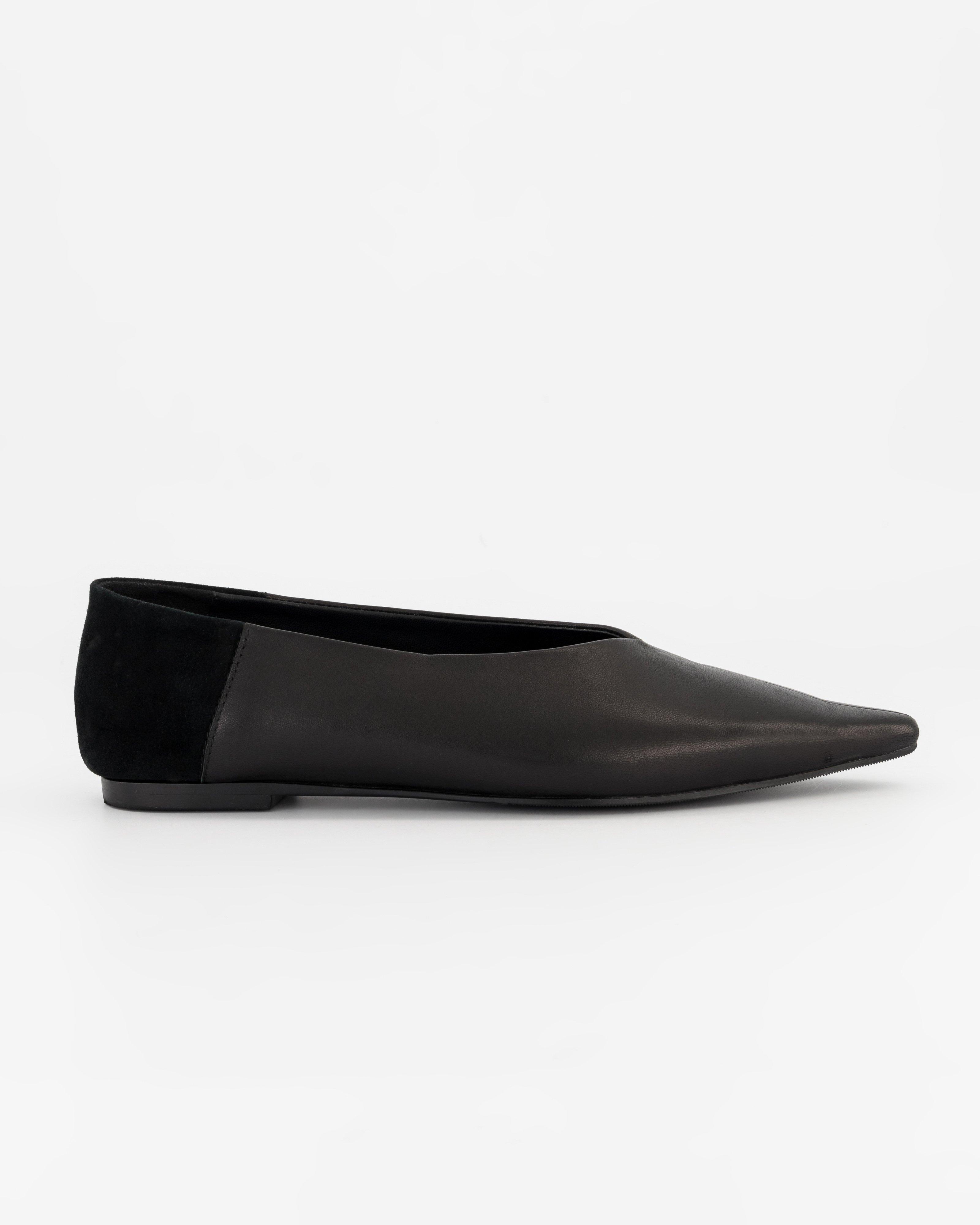 Natasha Pointed Pump -  Black