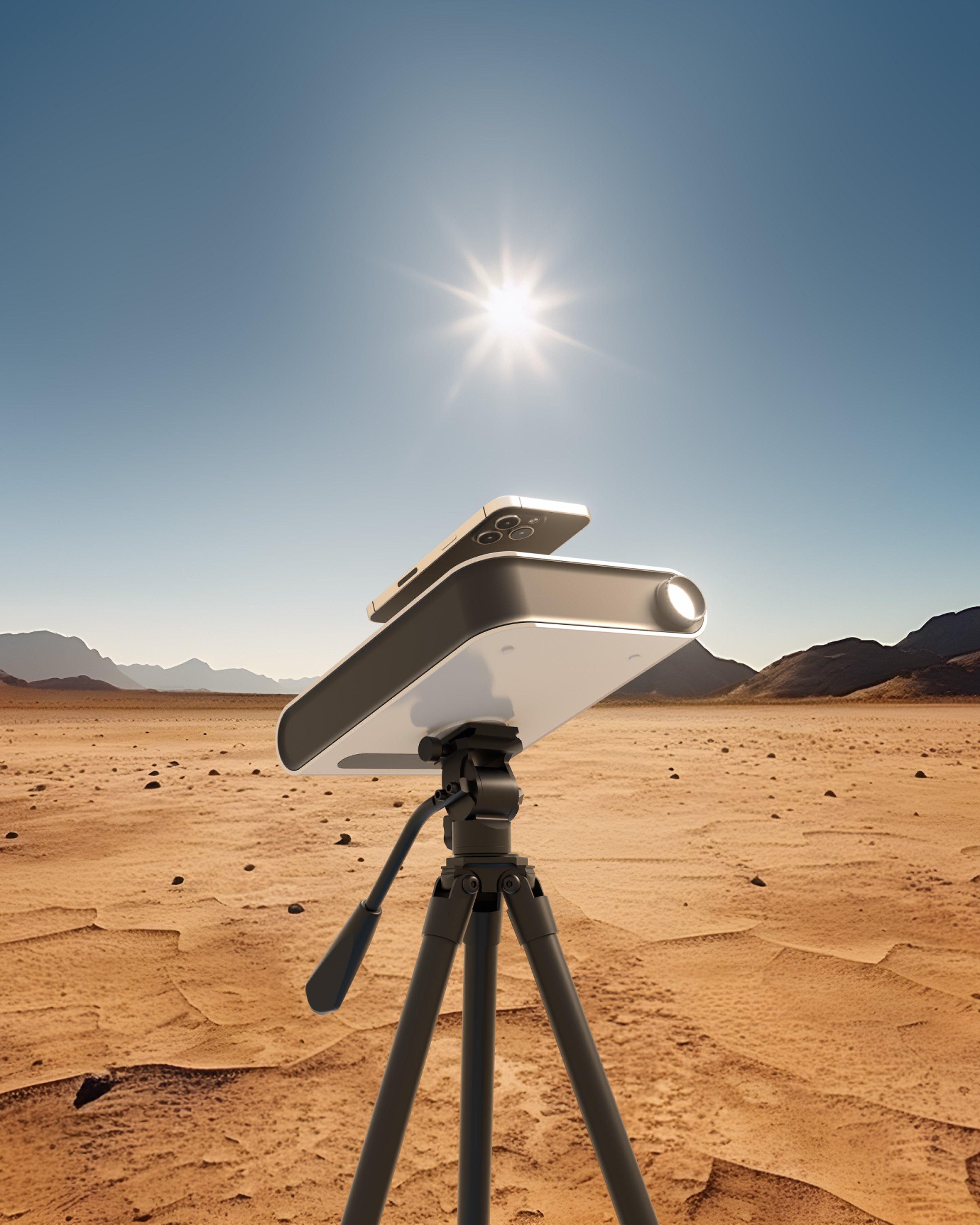 Vaonis Hestia Smartphone-Based Telescope  -  White