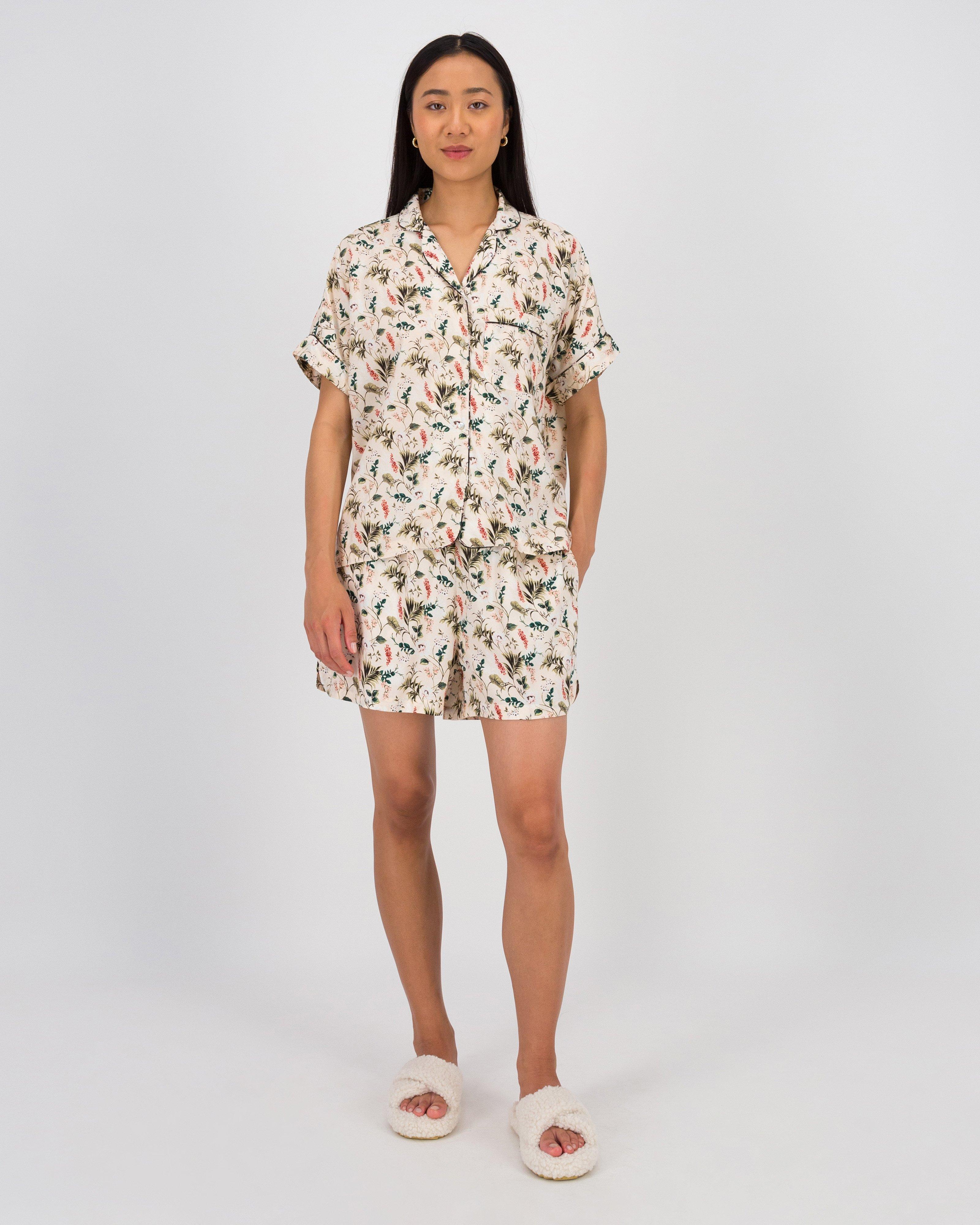 Pascalle Floral Short Sleep Set -  Assorted