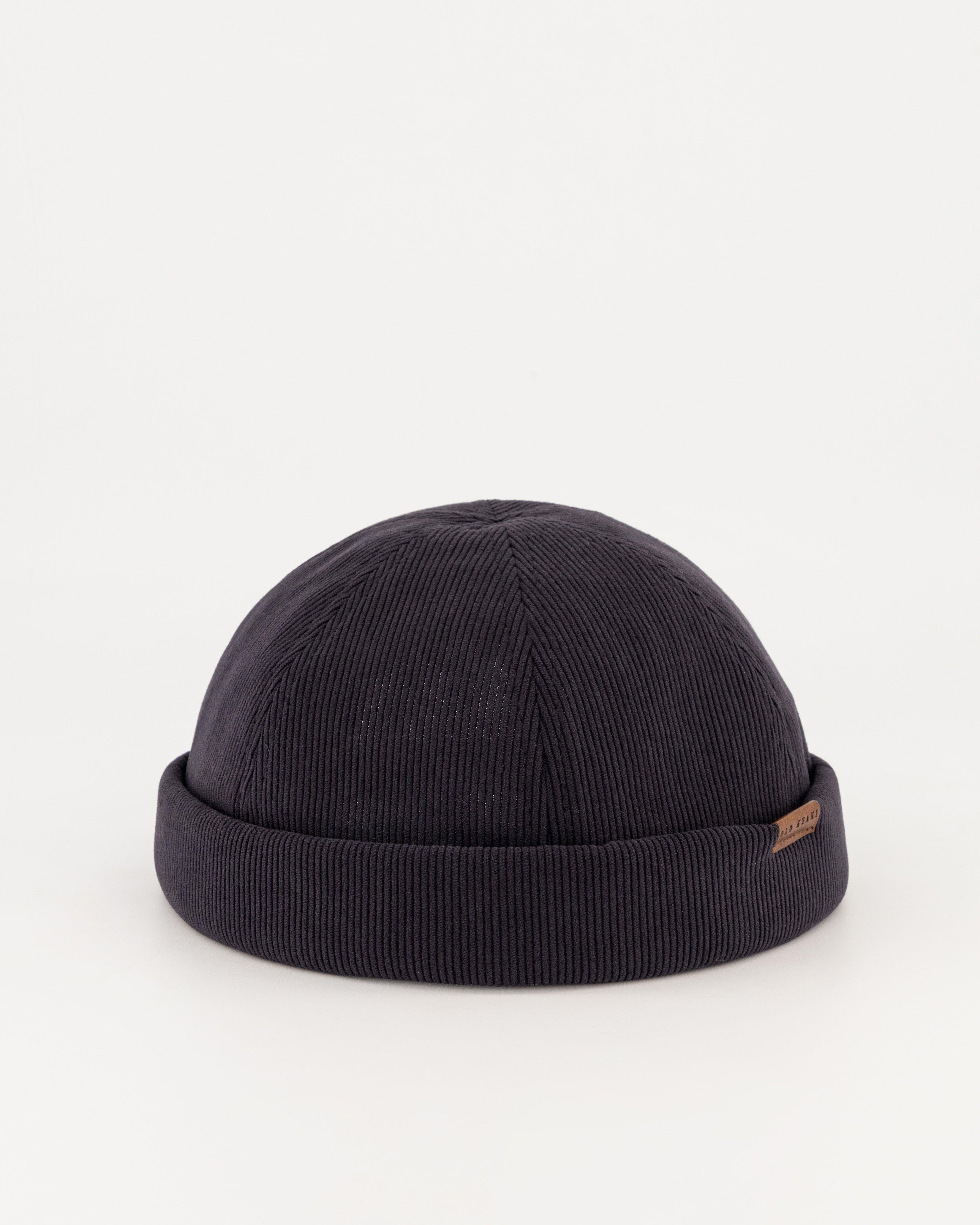 Men's Joffrey Fisherman Beanie  -  Charcoal