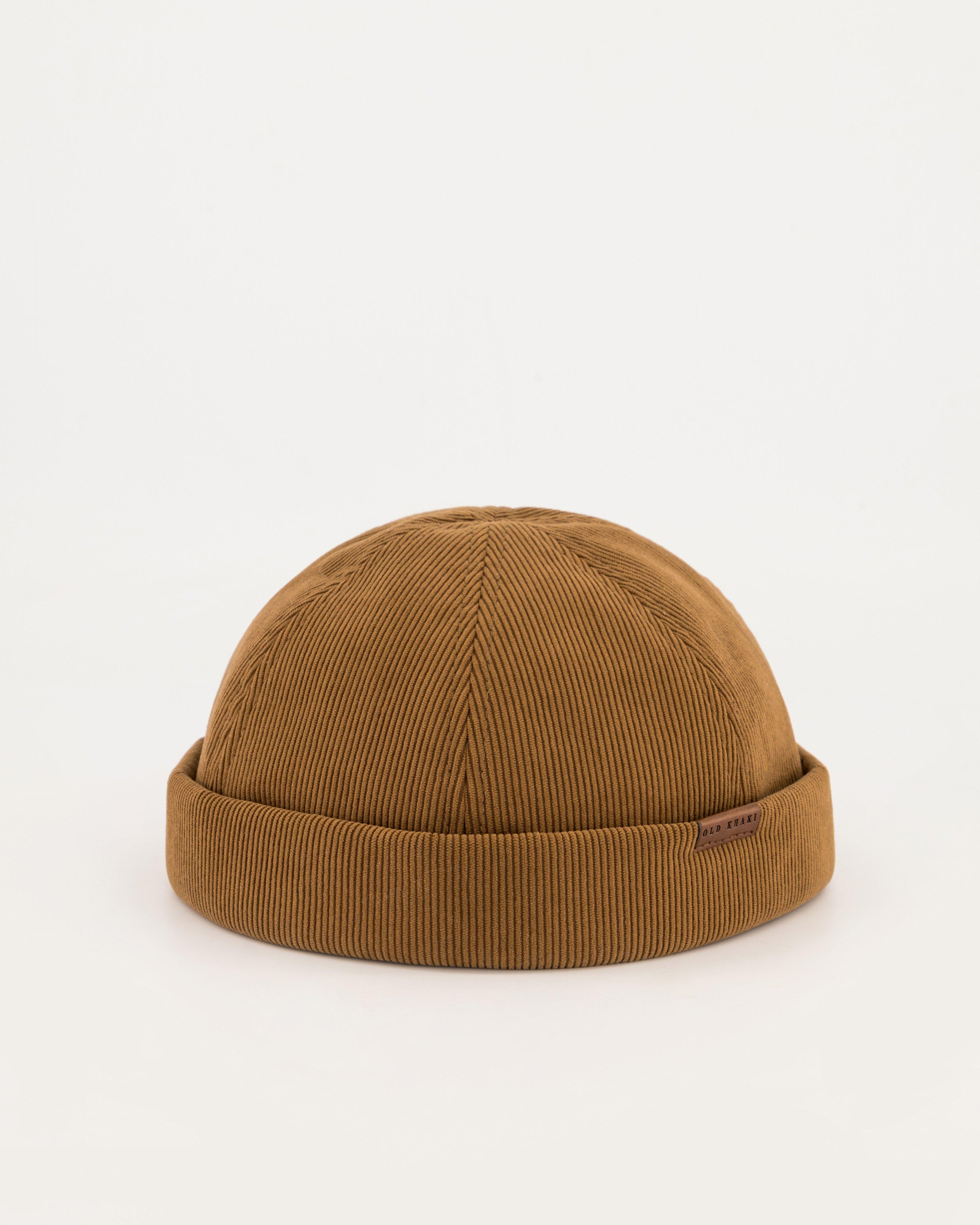 Men's Joffrey Fisherman Beanie  -  Camel