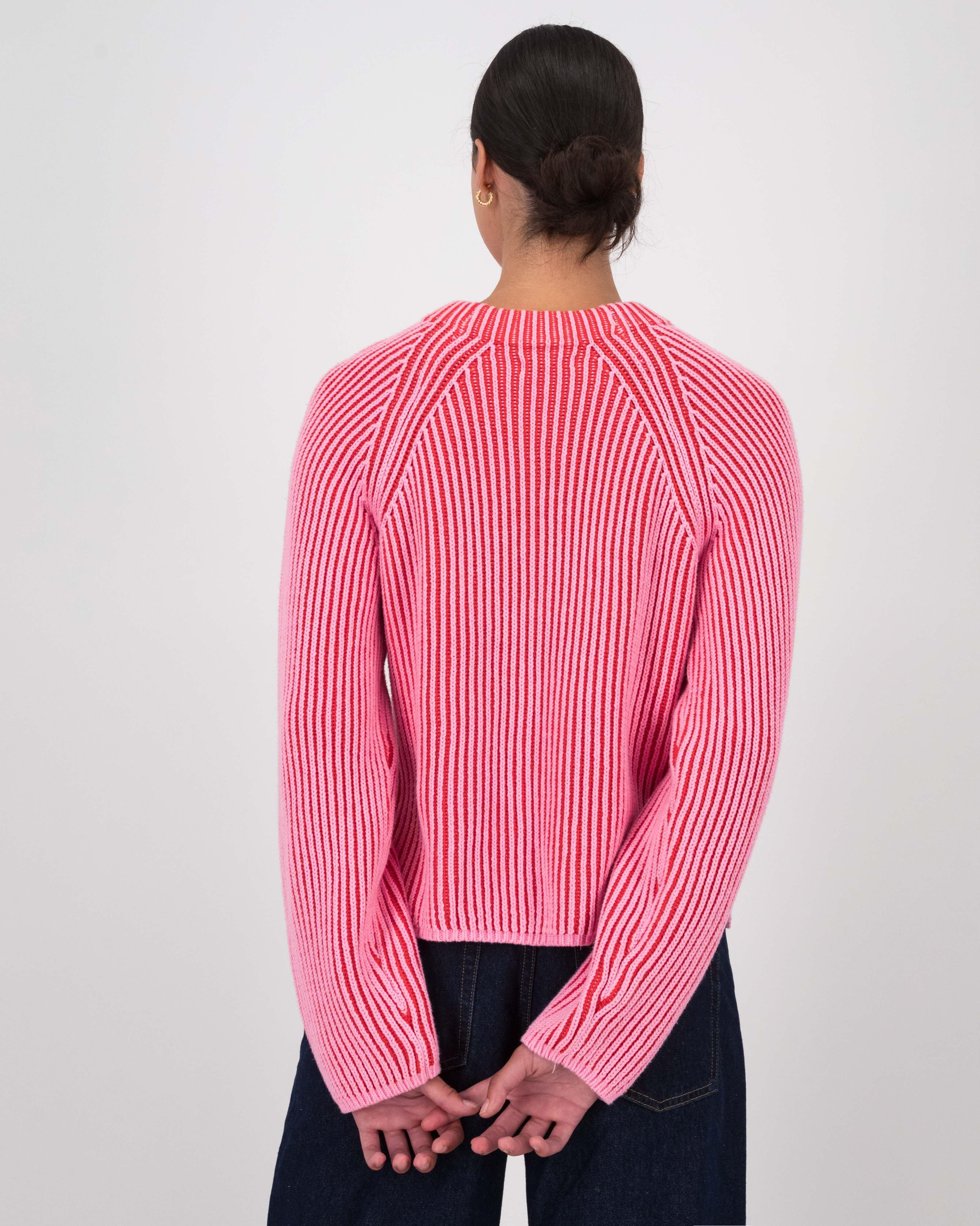 Old Khaki Women’s Nara Plated Knit Top  -  Pink