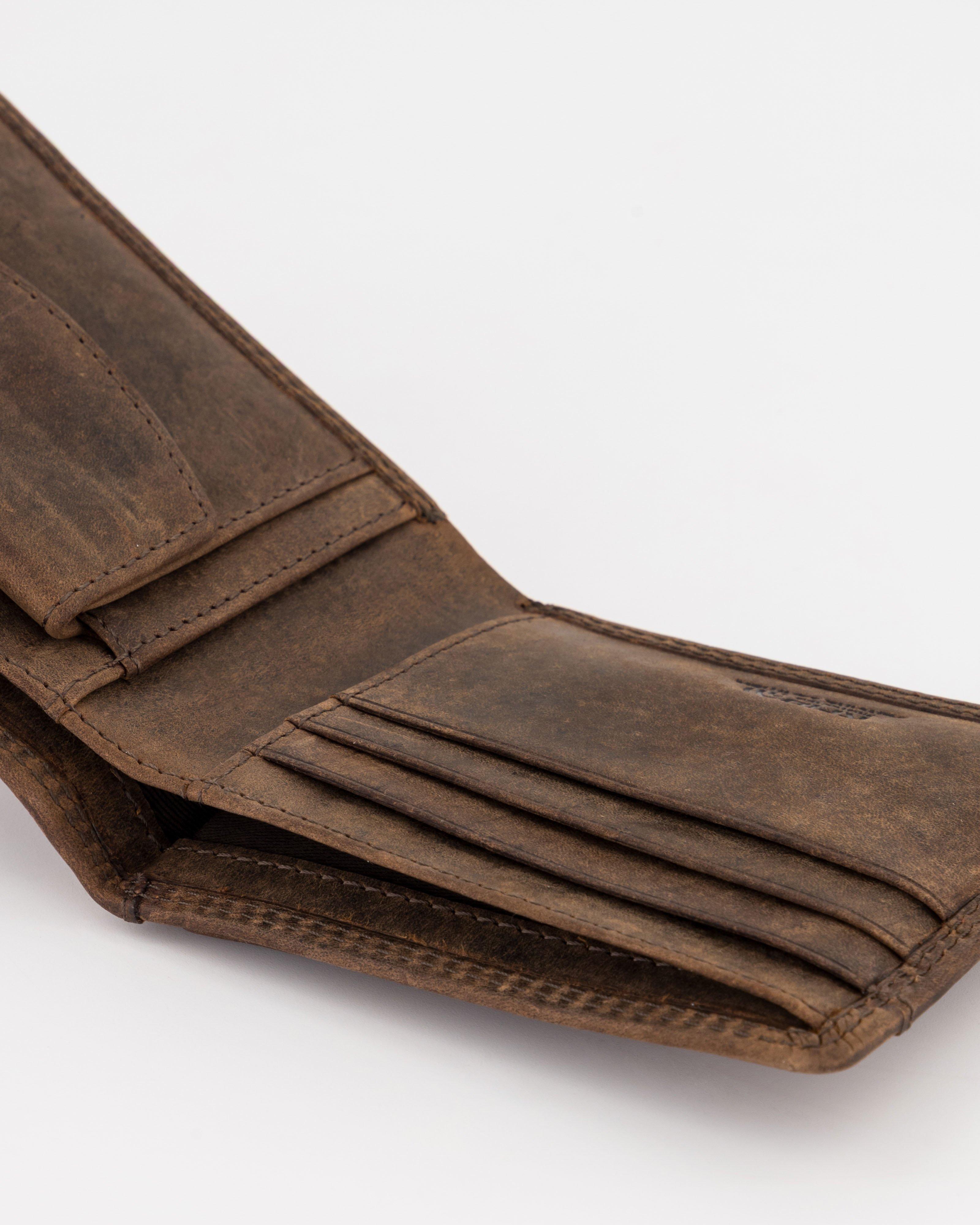K-Way Elements Men's Gaborone Wallet -  Chocolate