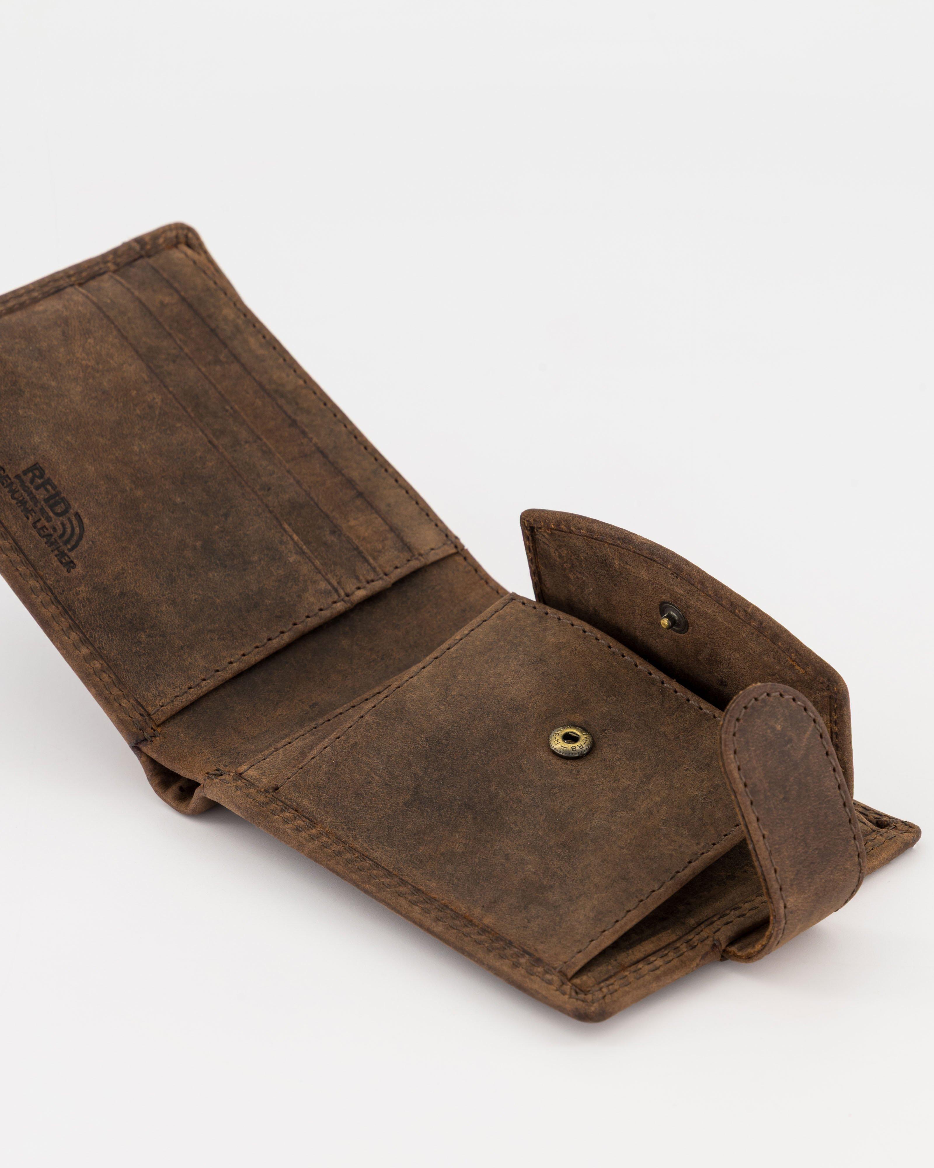 K-Way Elements Men's Gaborone Wallet -  Chocolate