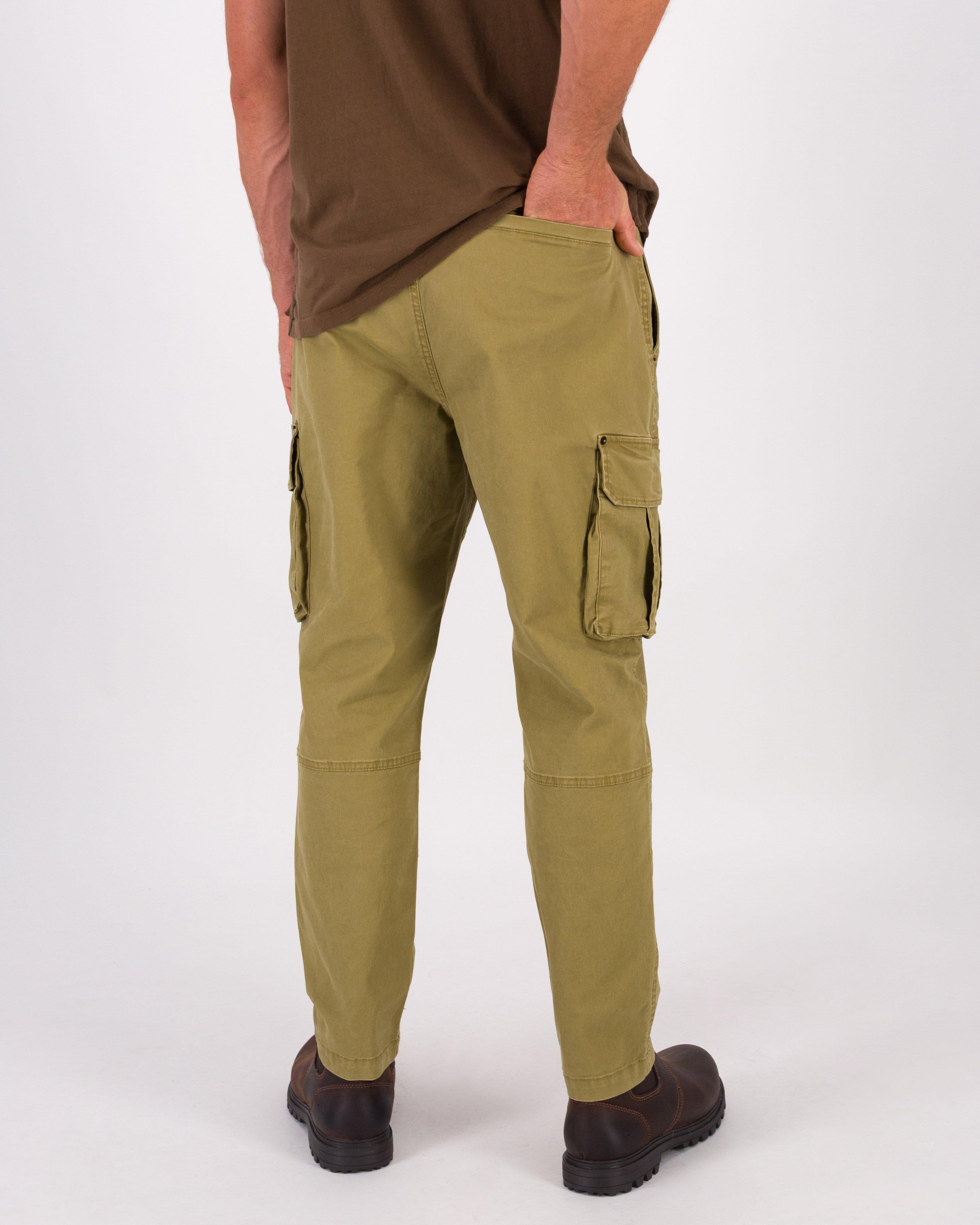 K-Way Elements Men’s Carter Cargo Trousers -  Tan