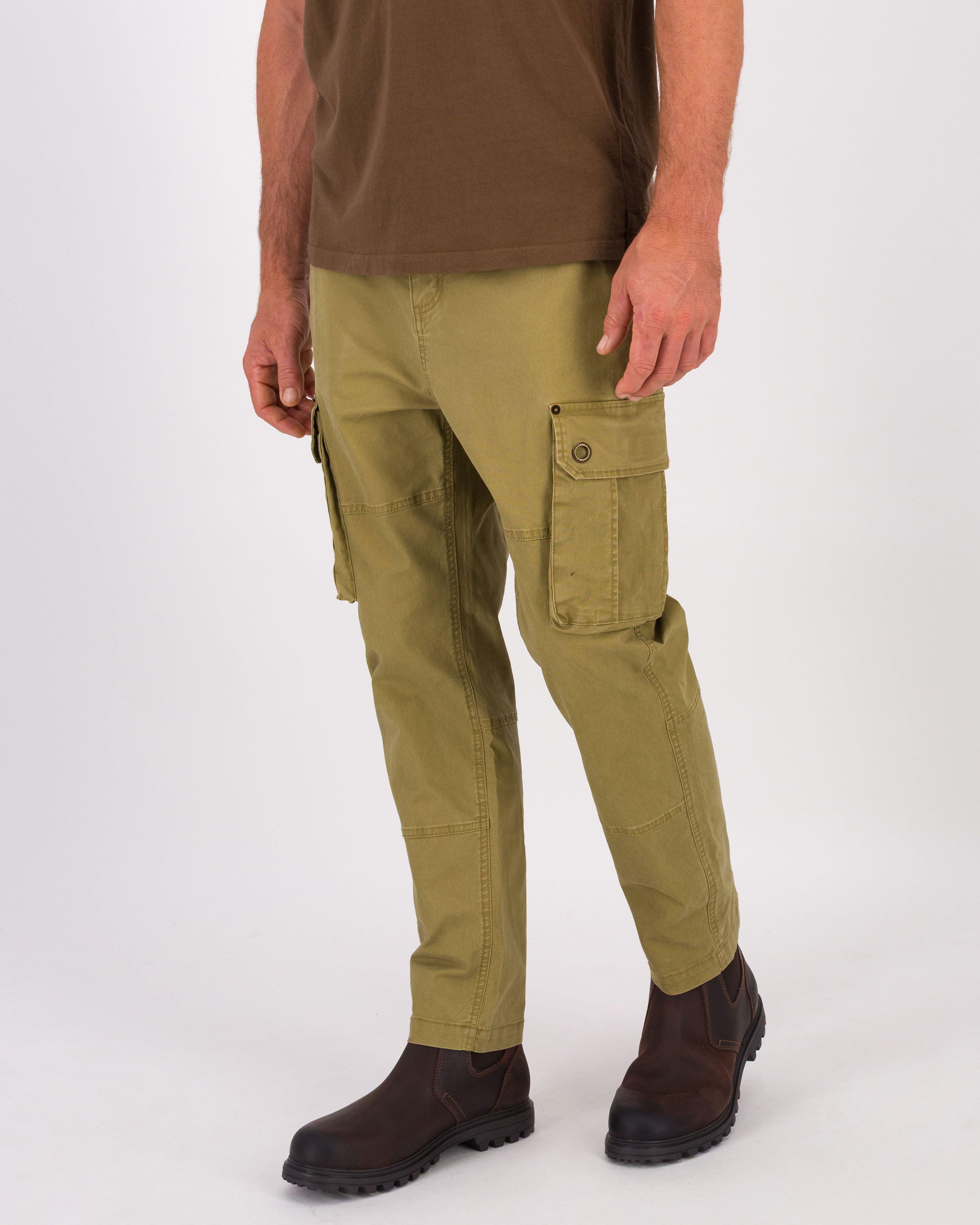 K-Way Elements Men’s Carter Cargo Trousers -  Tan