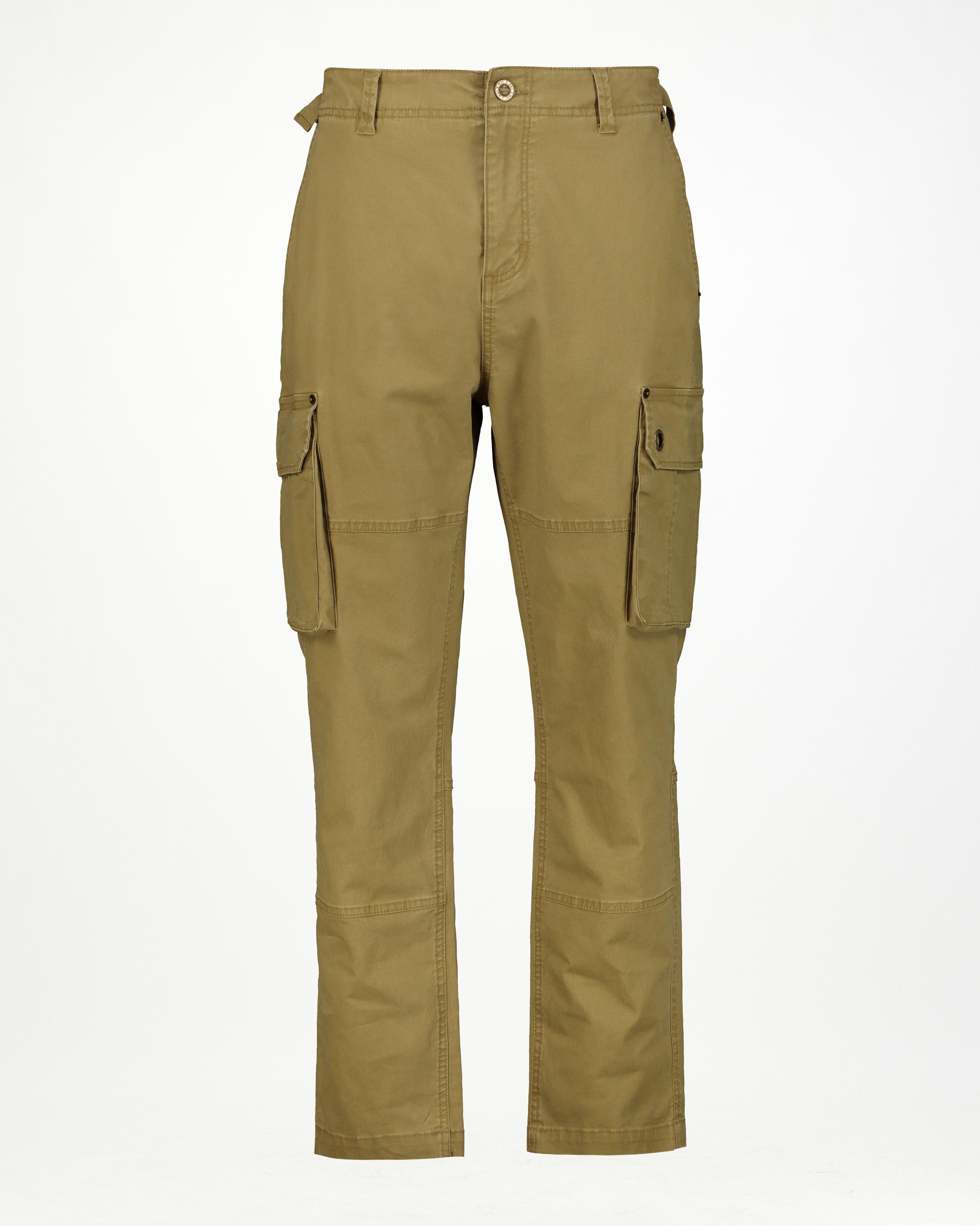 K-Way Elements Men’s Carter Cargo Trousers -  Tan