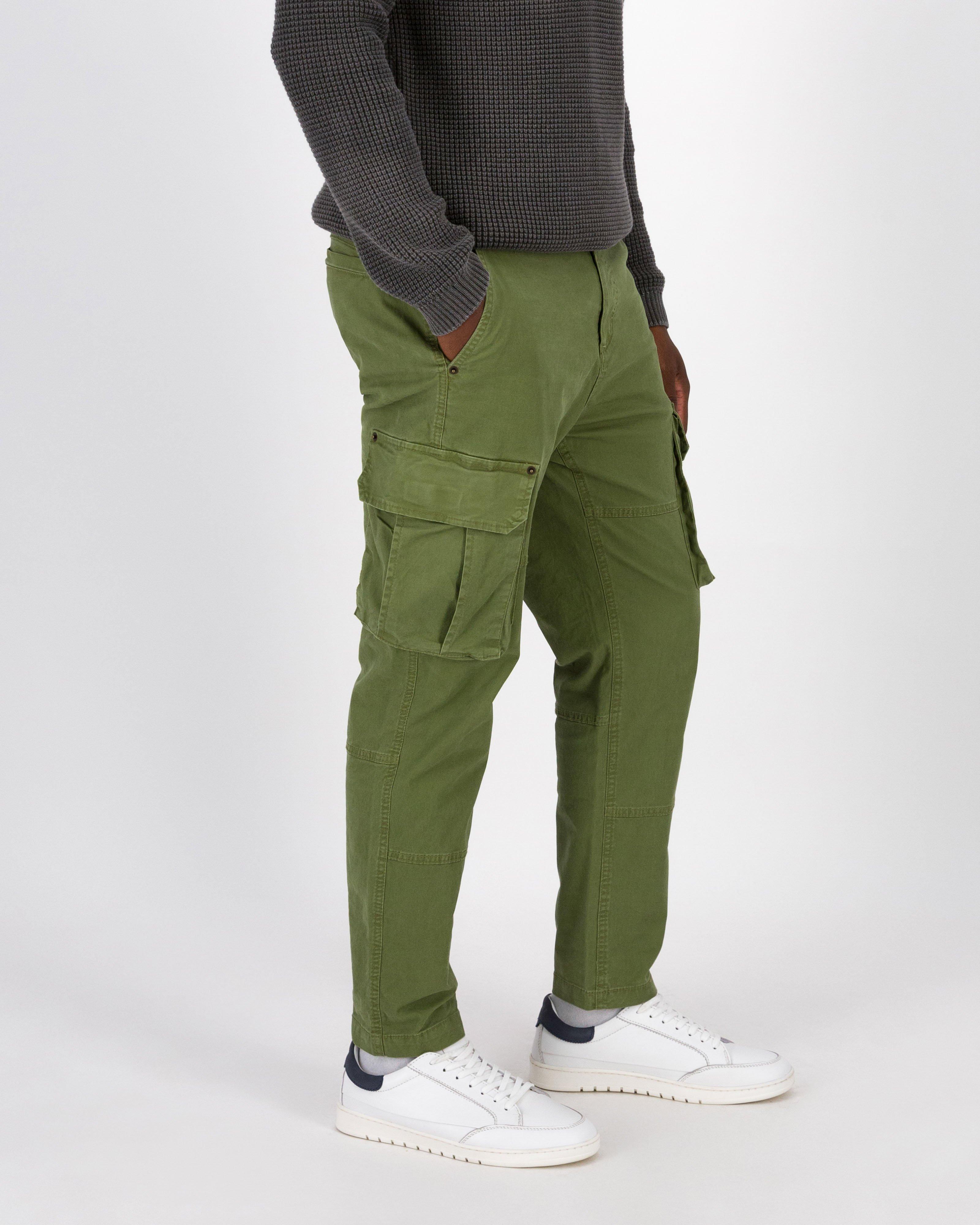 K-Way Elements Men’s Carter Cargo Trousers -  Fatigue
