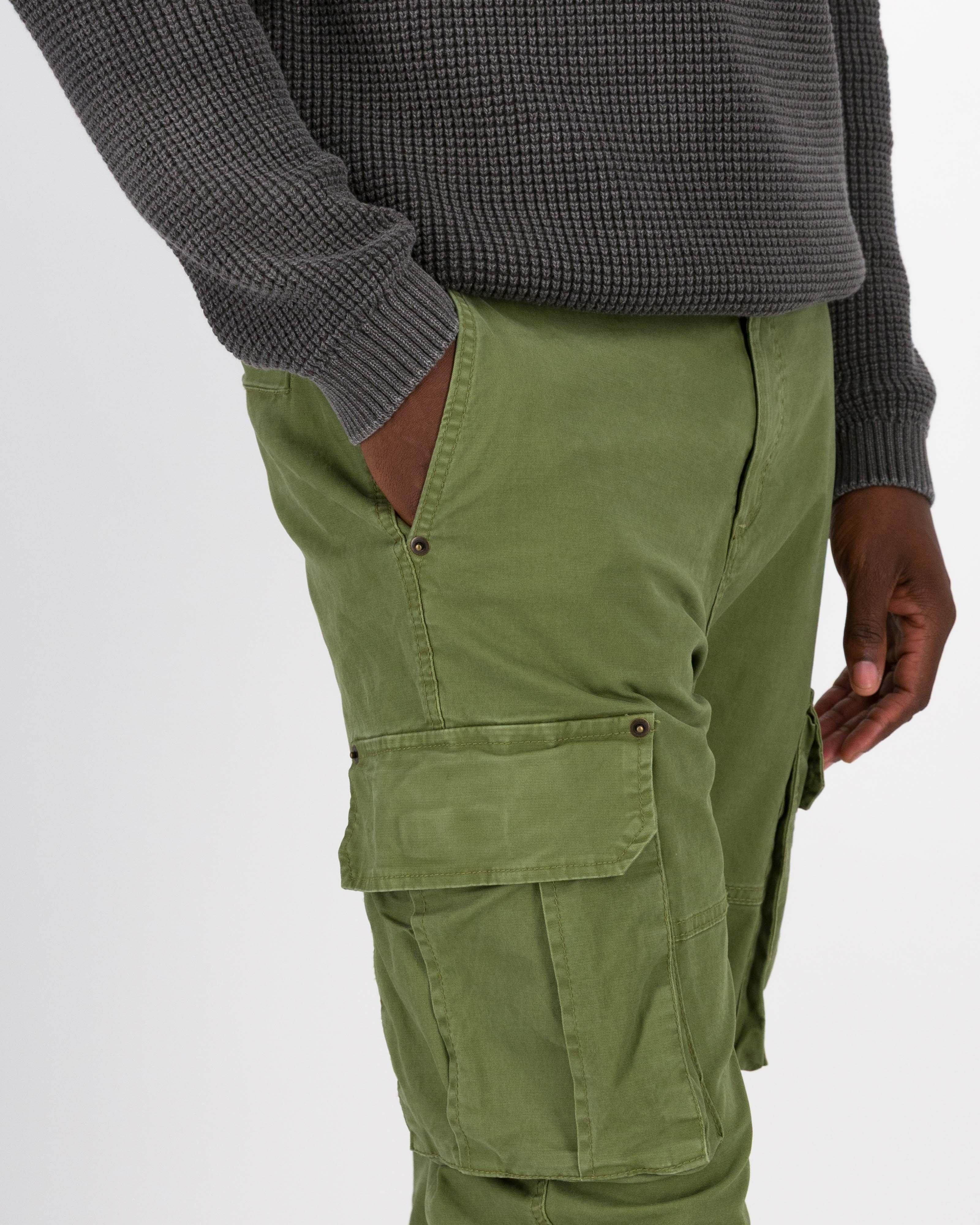 K-Way Elements Men’s Carter Cargo Trousers -  Fatigue