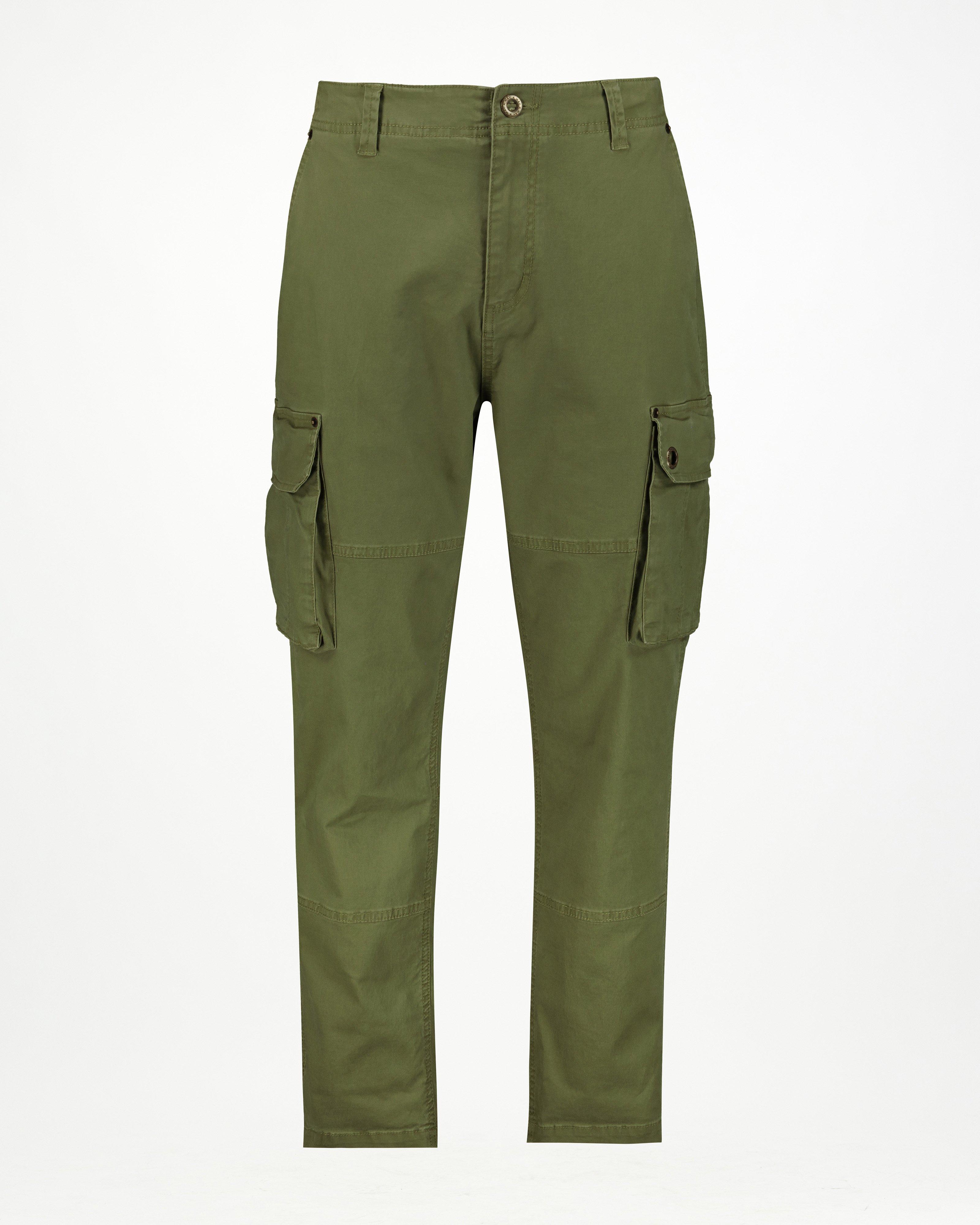K-Way Elements Men’s Carter Cargo Trousers -  Fatigue