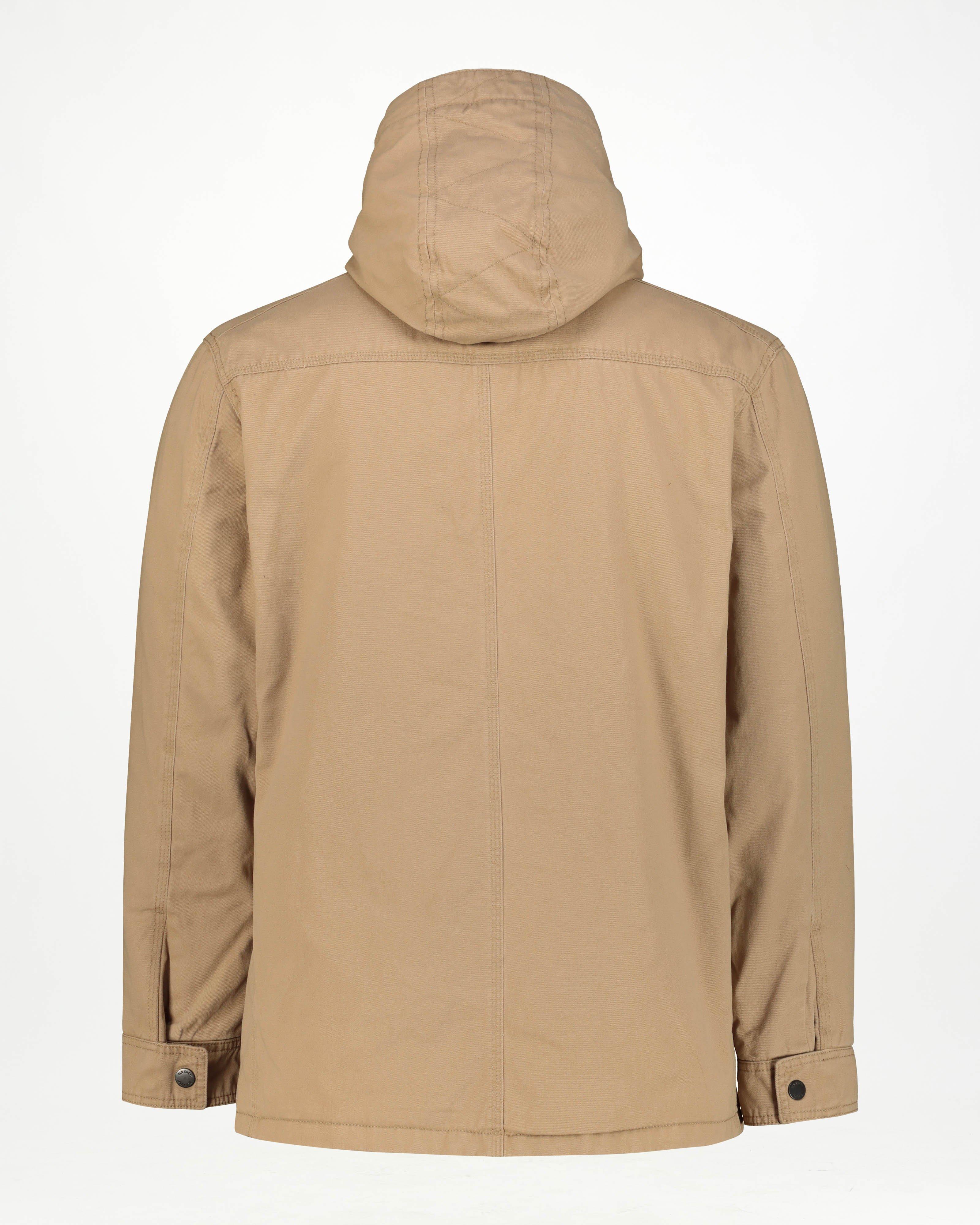 Old Khaki Men’s Cruz Utility Jacket -  Stone