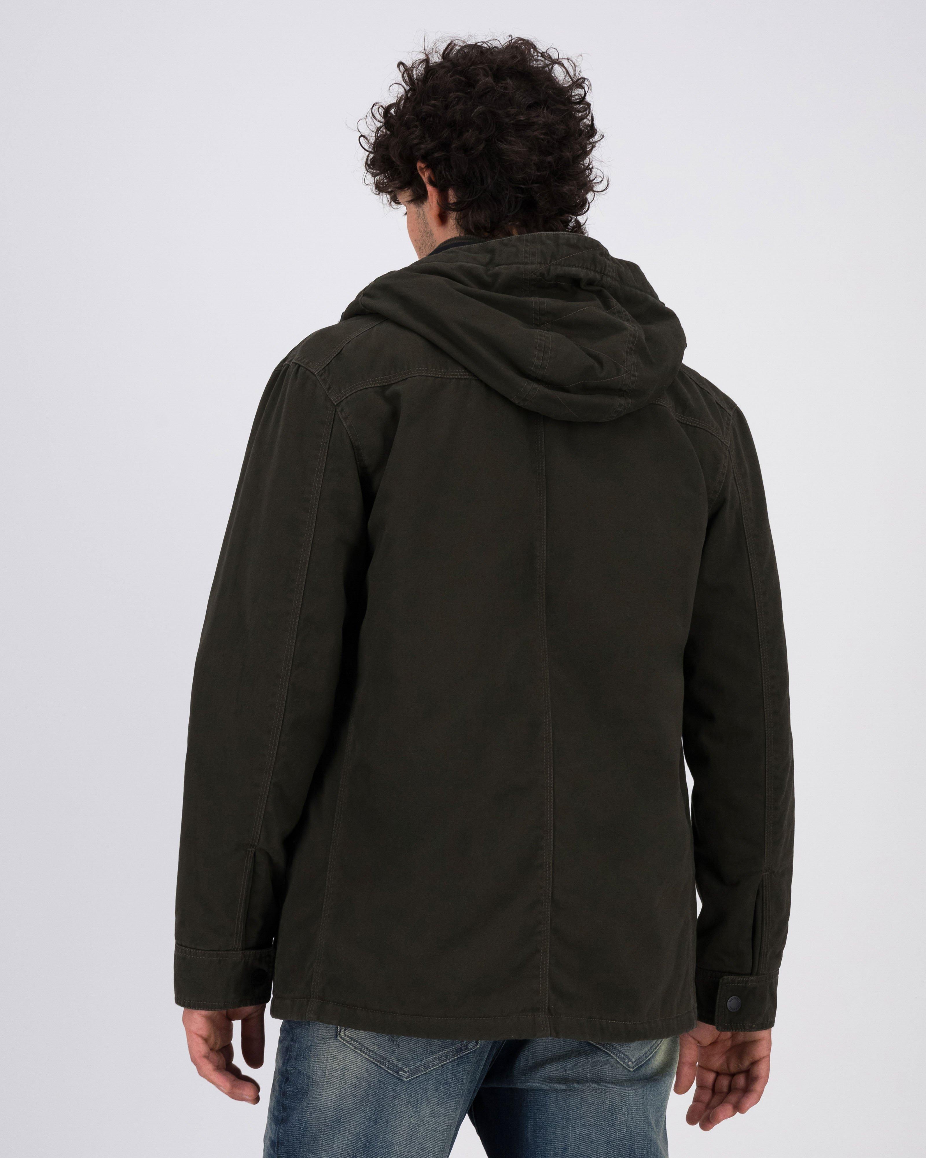 Old Khaki Men’s Cruz Utility Jacket -  Dark Olive