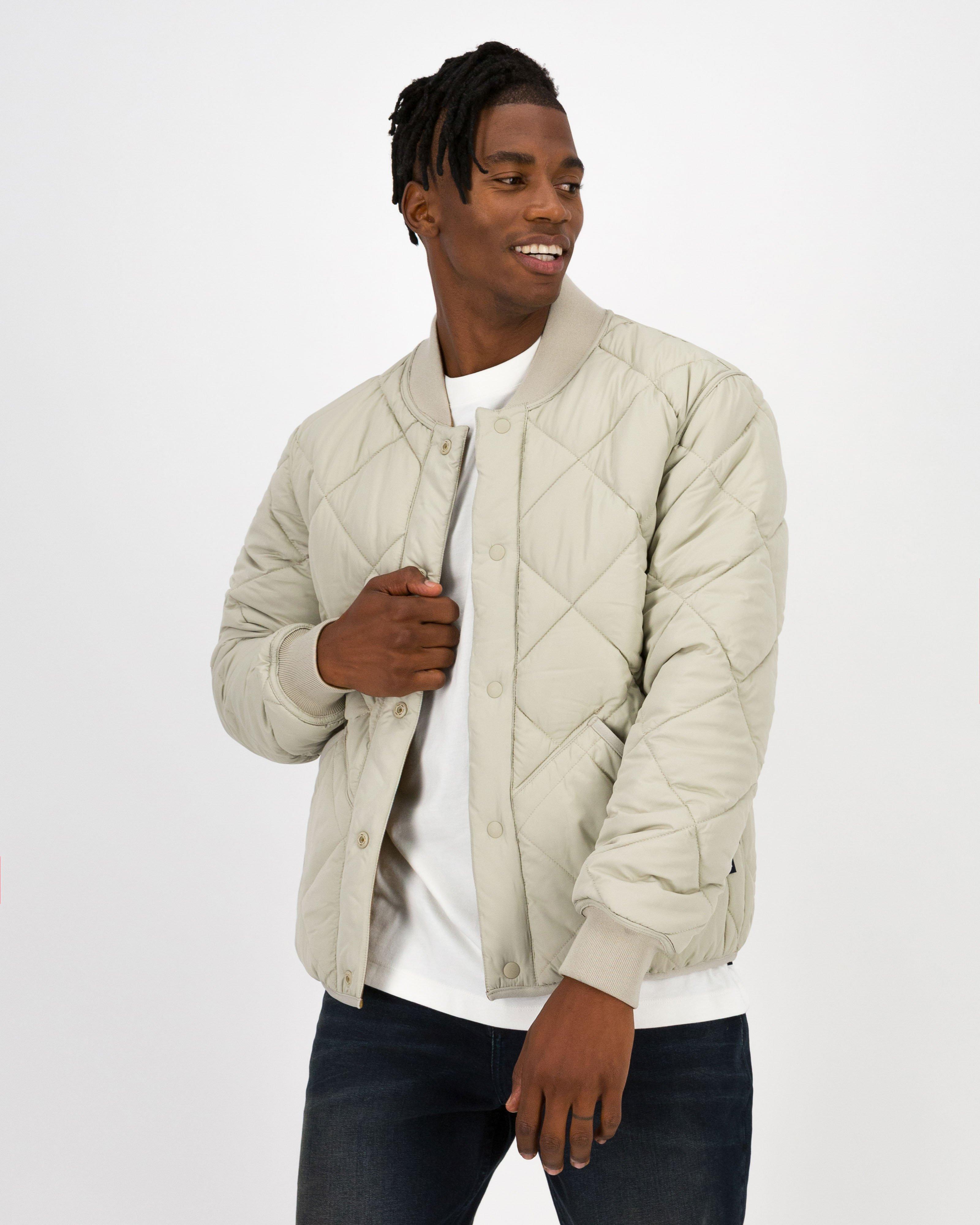 Men's Griffin Bomber Jacket -  Stone