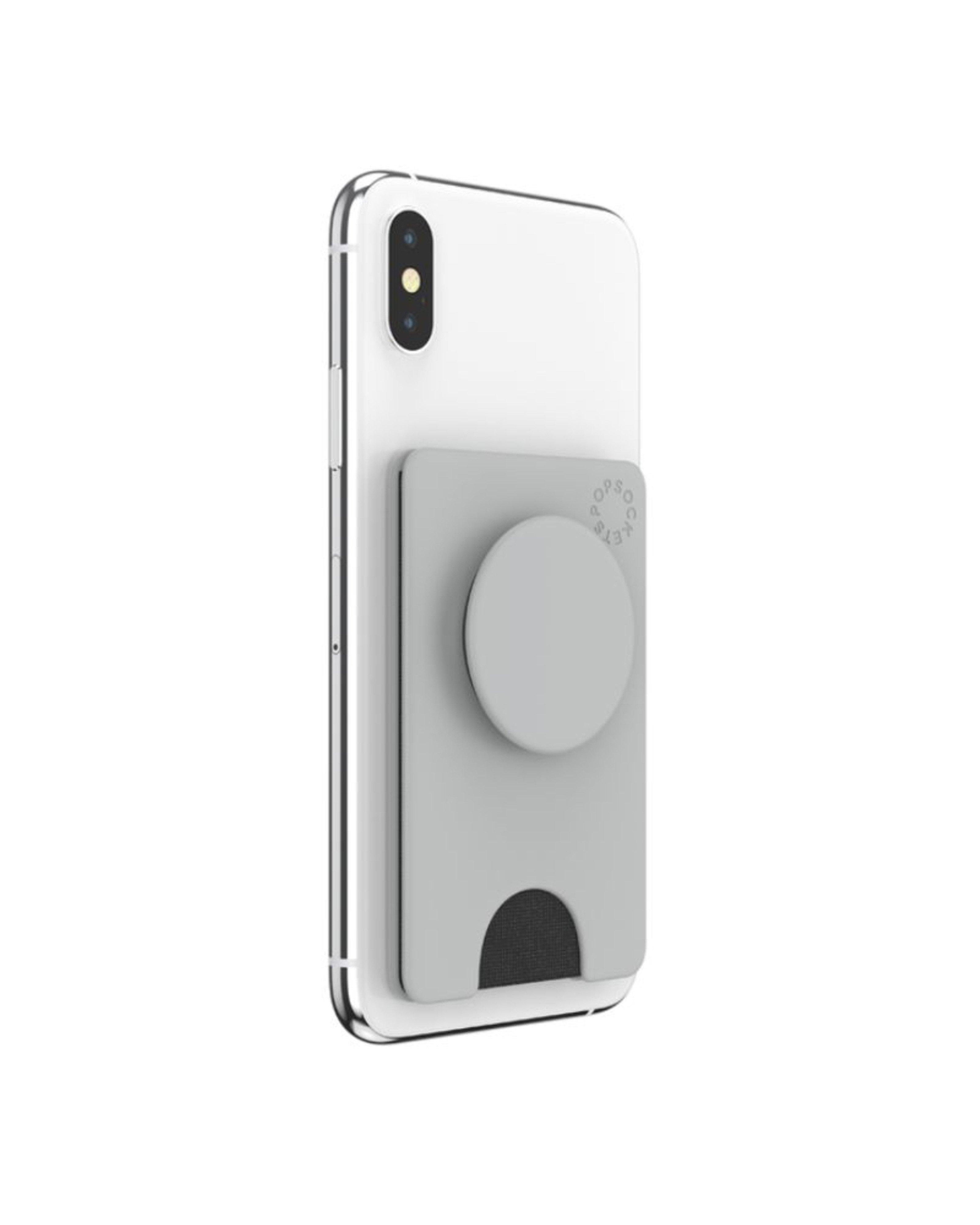 PopSockets PopWallet+  -  Light Grey