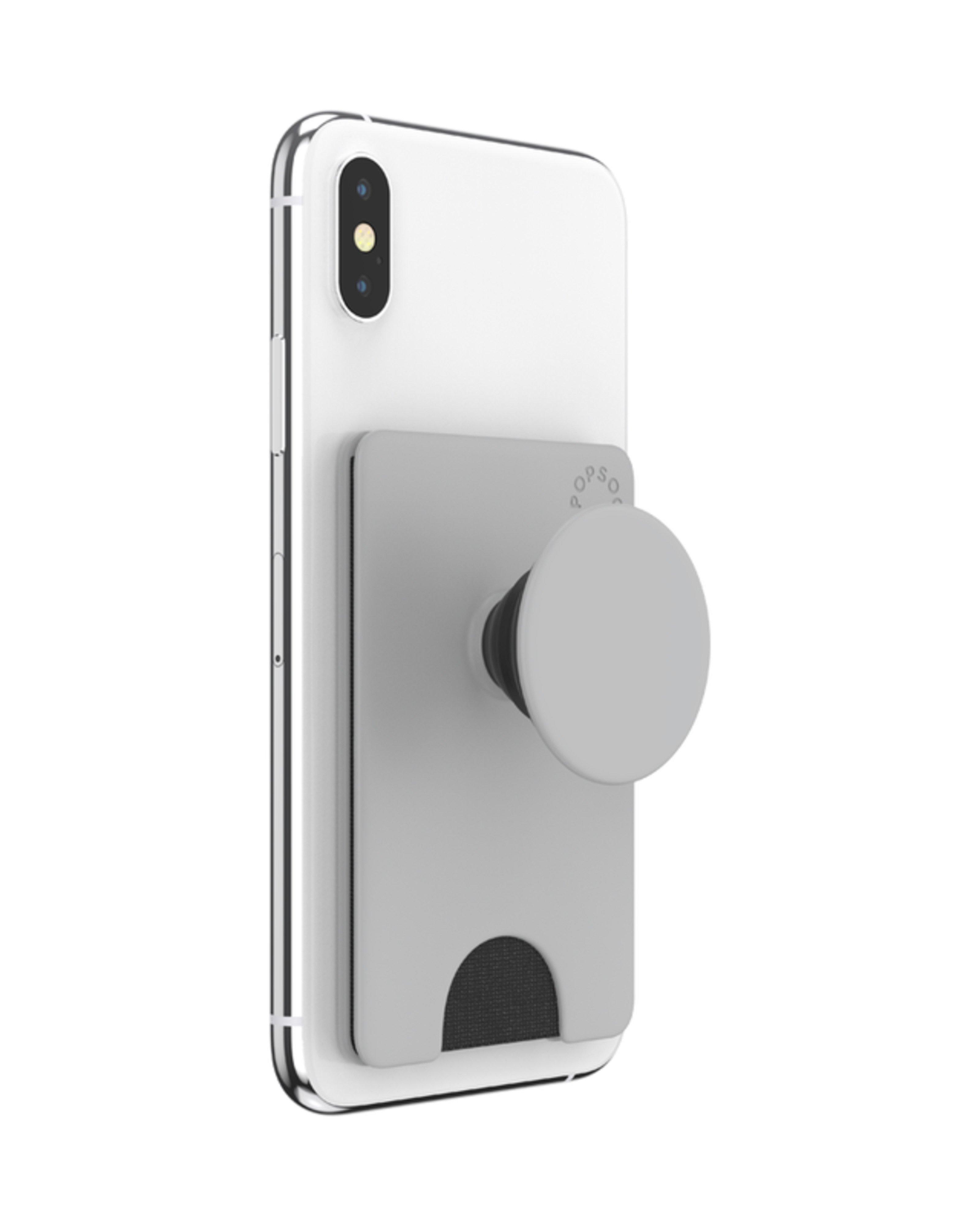 PopSockets PopWallet+  -  Light Grey