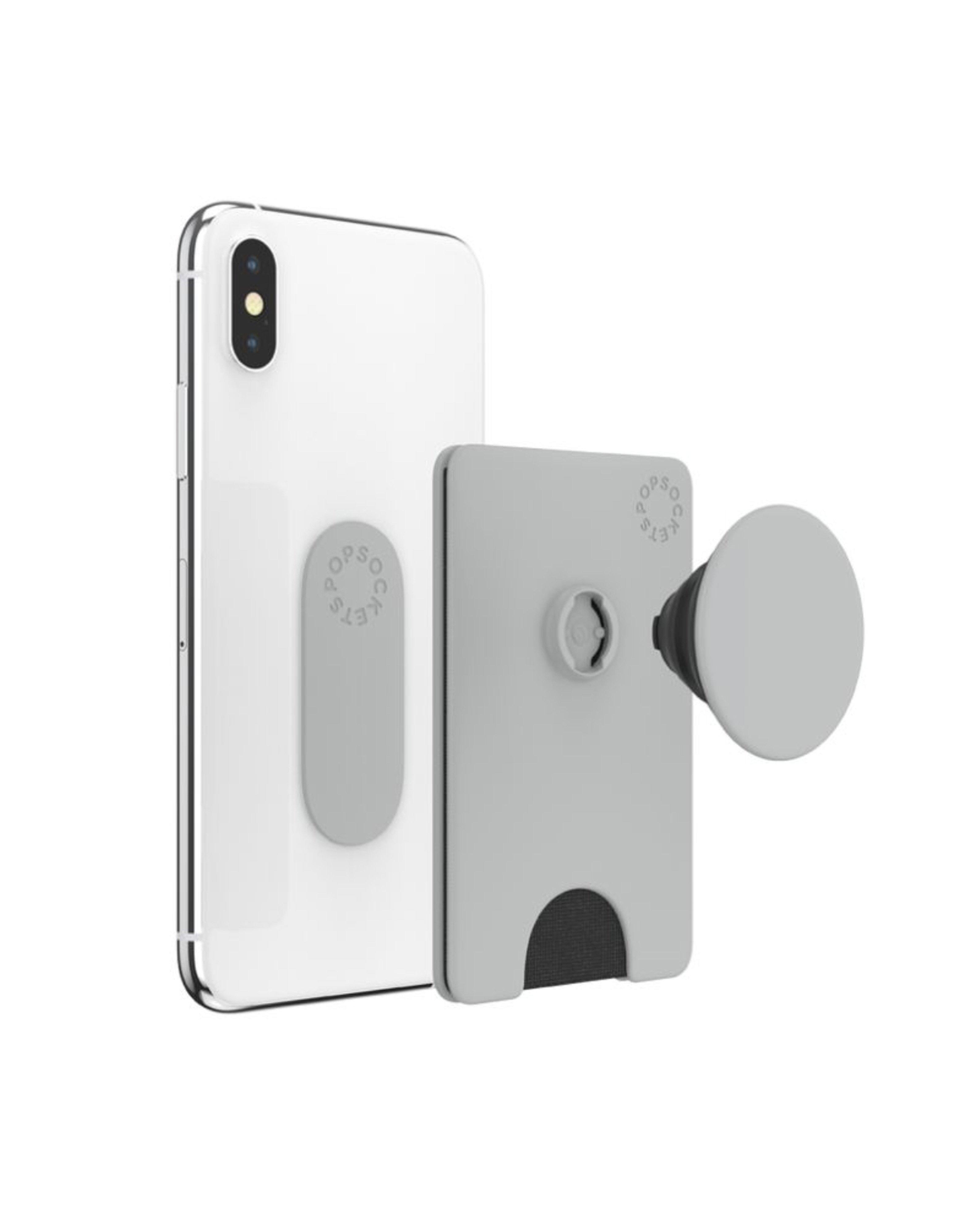 PopSockets PopWallet+  -  Light Grey