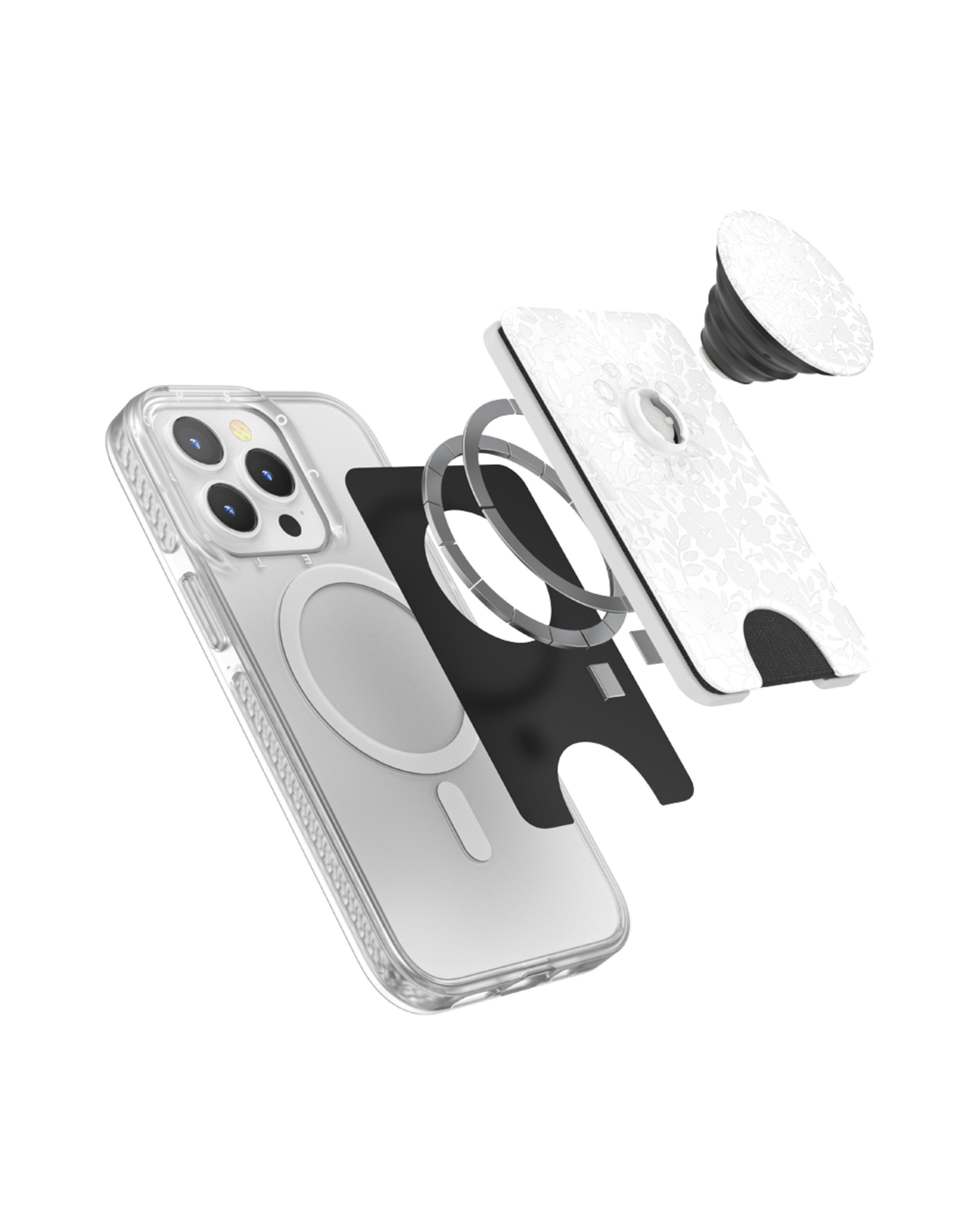 PopSockets MagSafe Wallet+  -  White