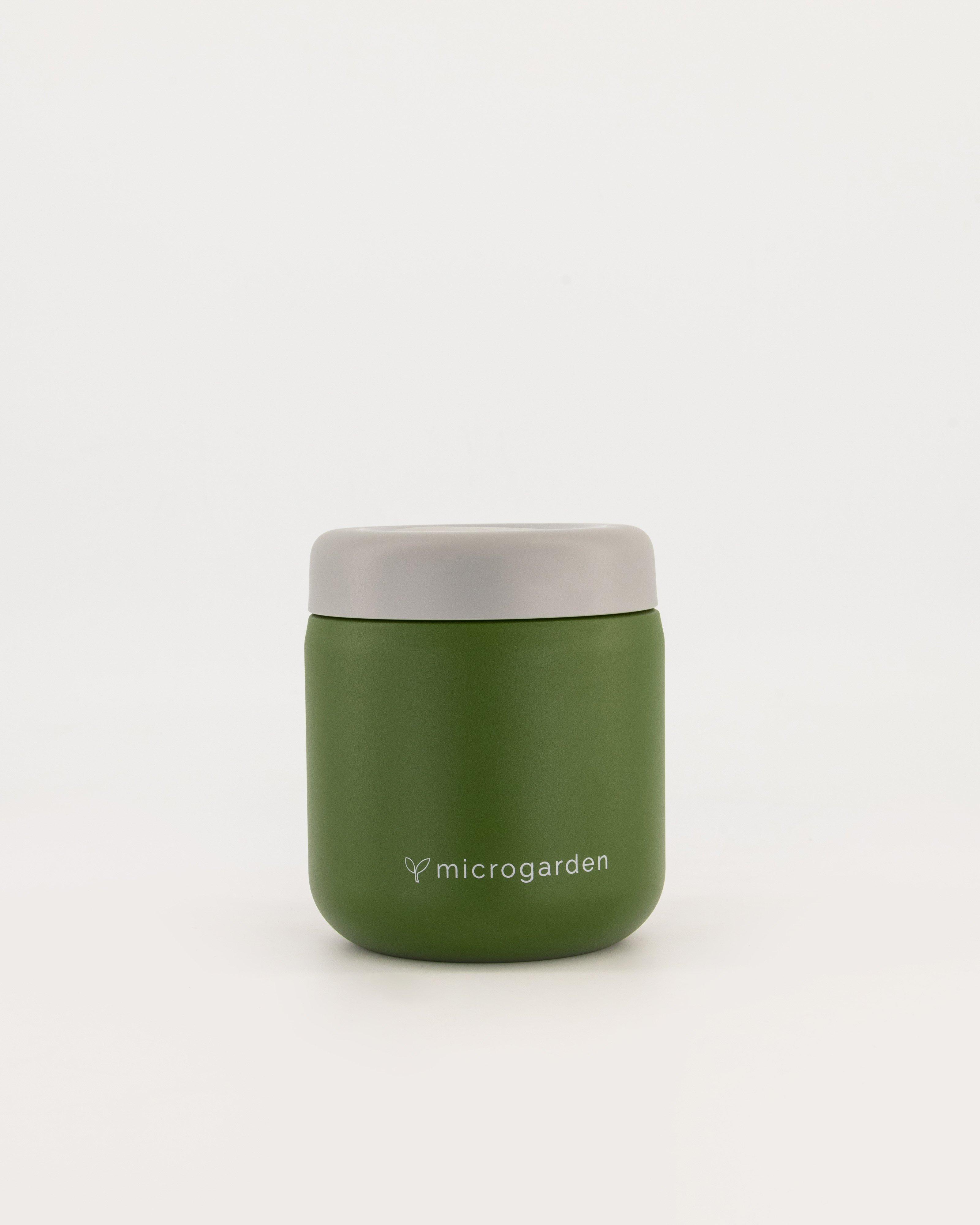 Microgarden Insulated 470ml Food Storage Jar -  Dark Green