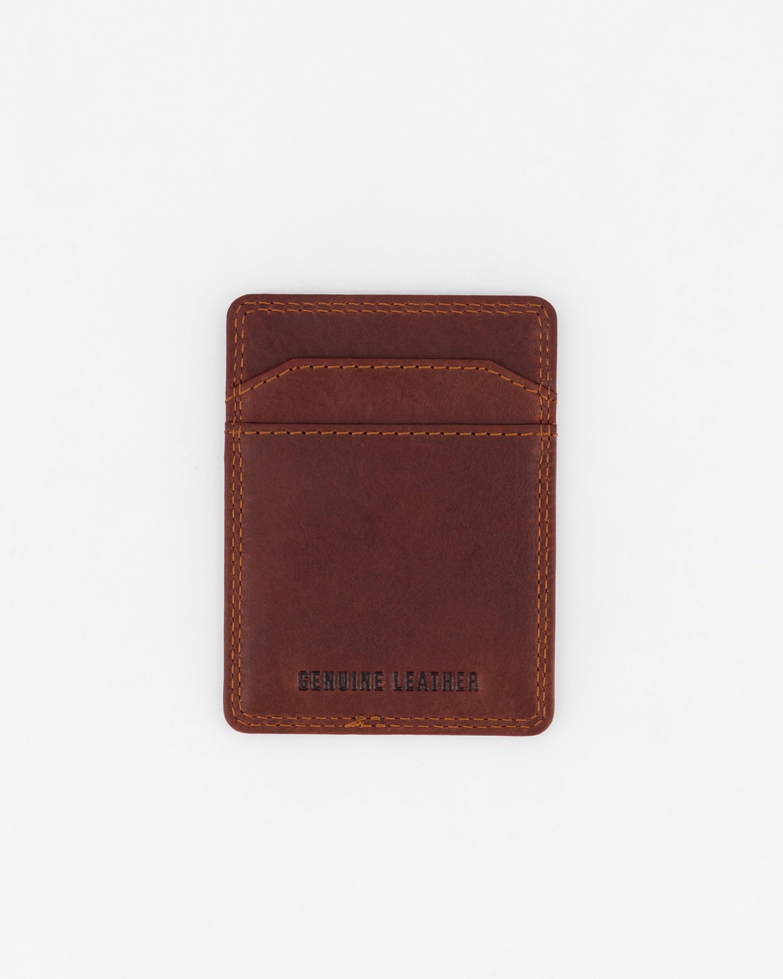 K-Way Elements Men's Cameroon Card Holder -  Chocolate