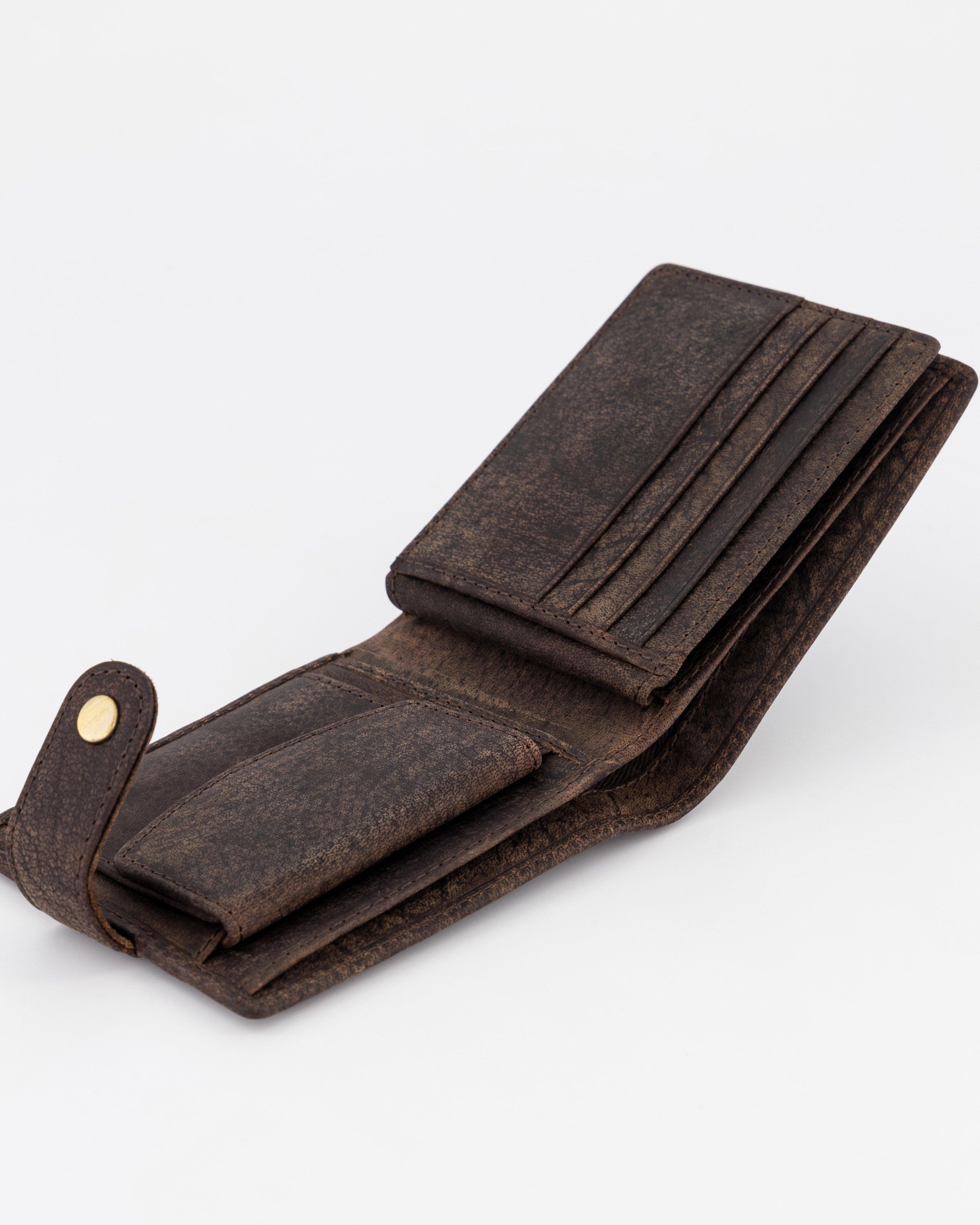 K-Way Elements Men's Karoo Wallet -  Chocolate