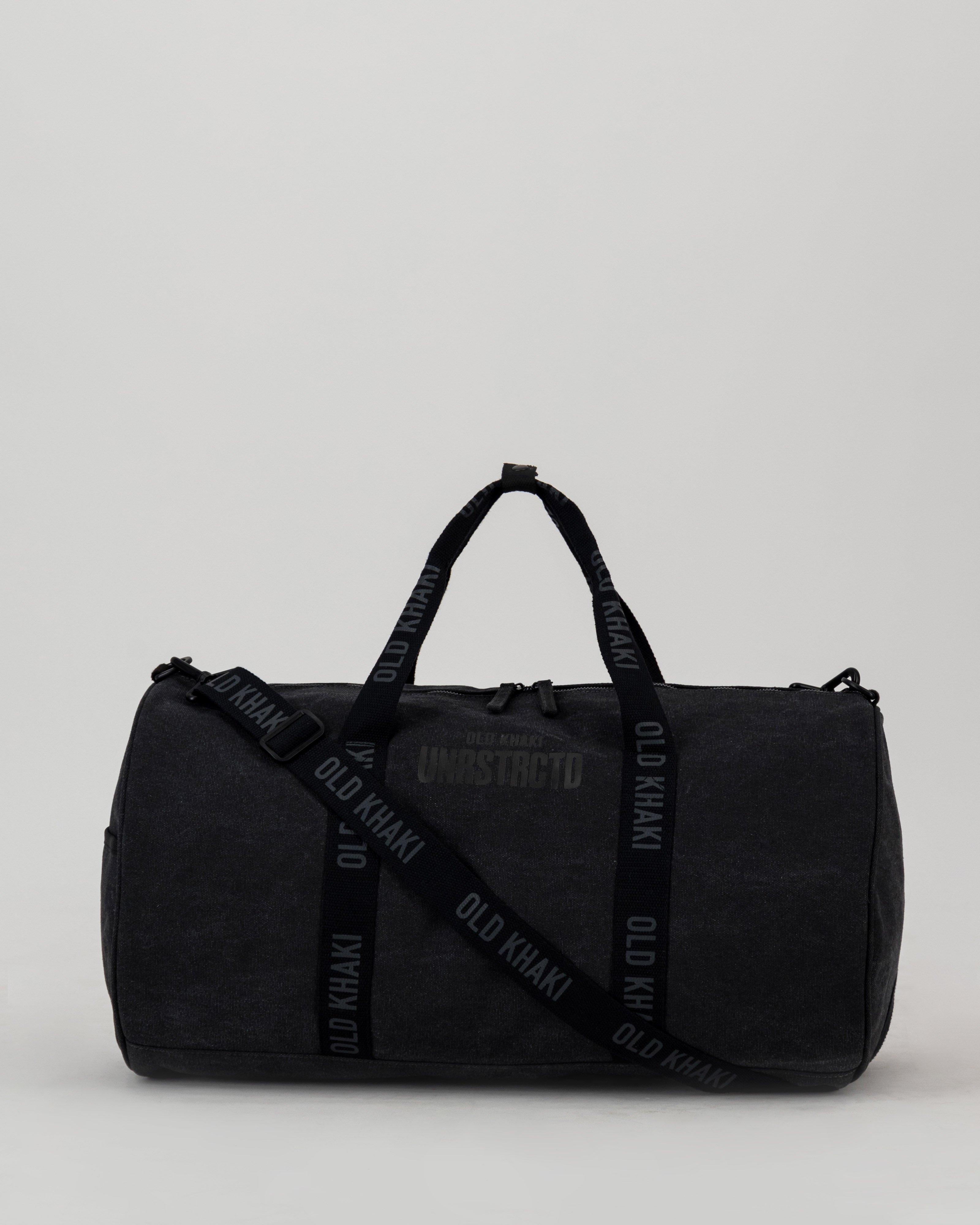 Men's Pascal Printed Weekender Bag -  Black