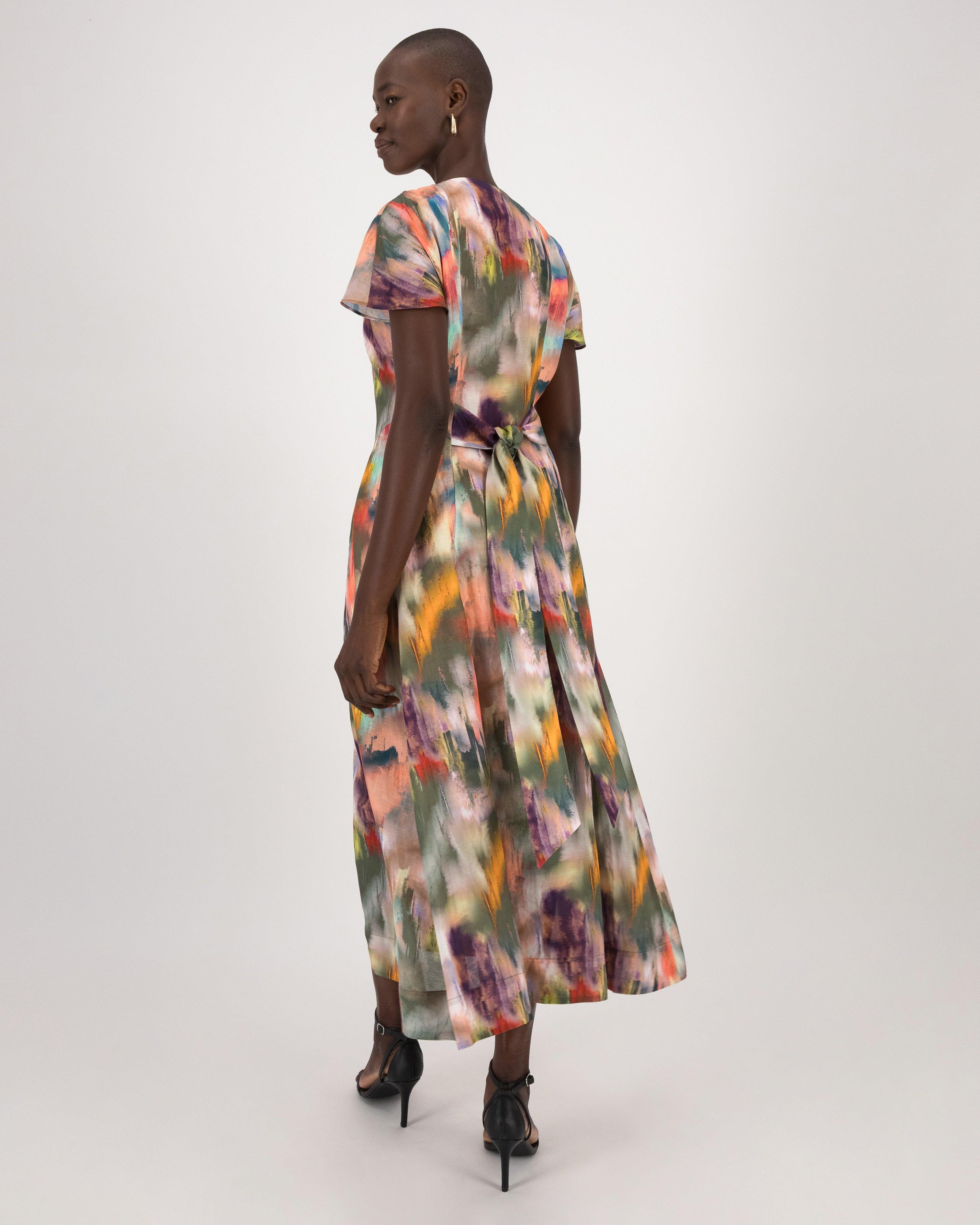 Eman Printed Dress -  Assorted