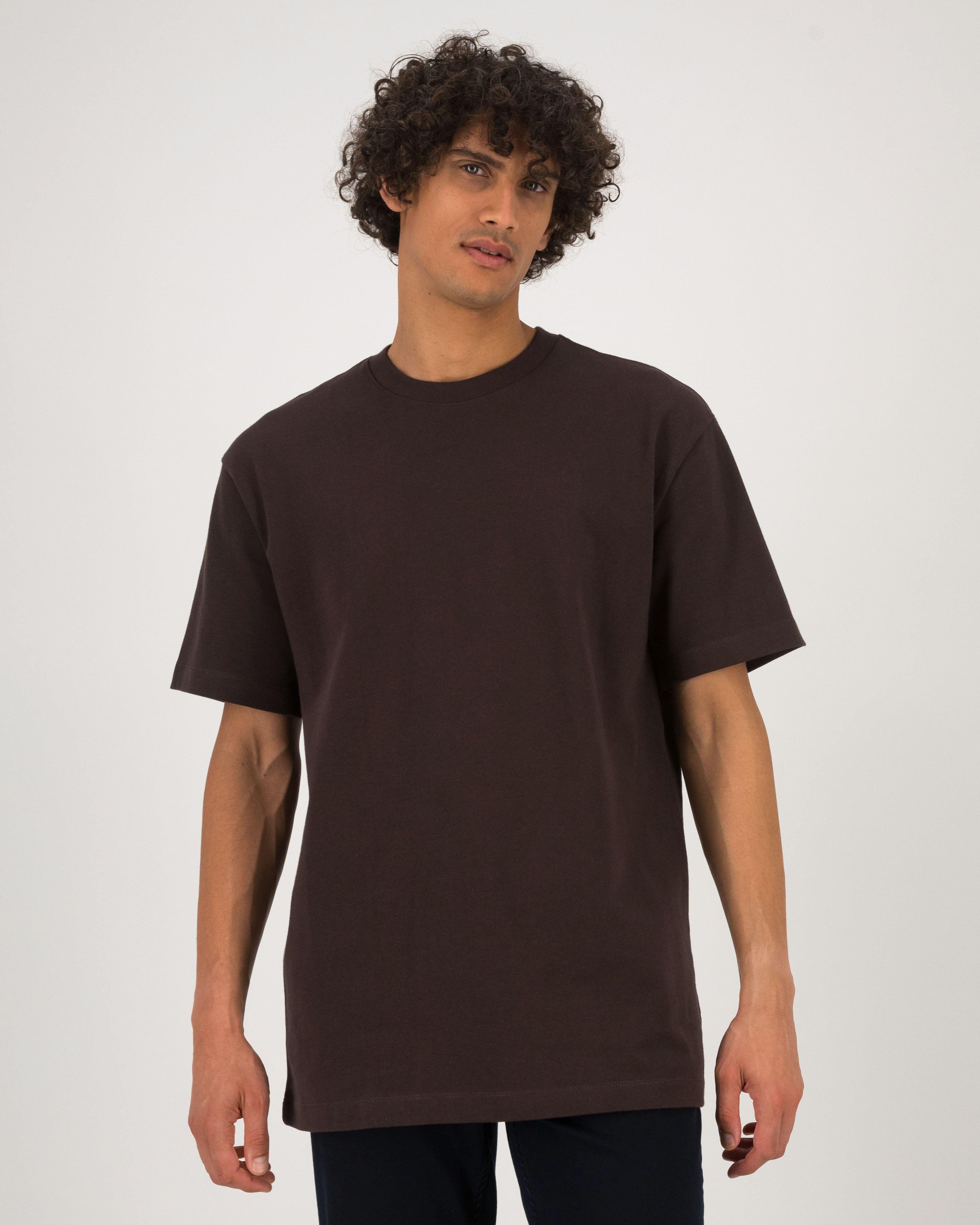 週末sale  8yards Men’s SideTuck Shirt Men's Kai Boxy Fit T-Shirt | Old Khaki
