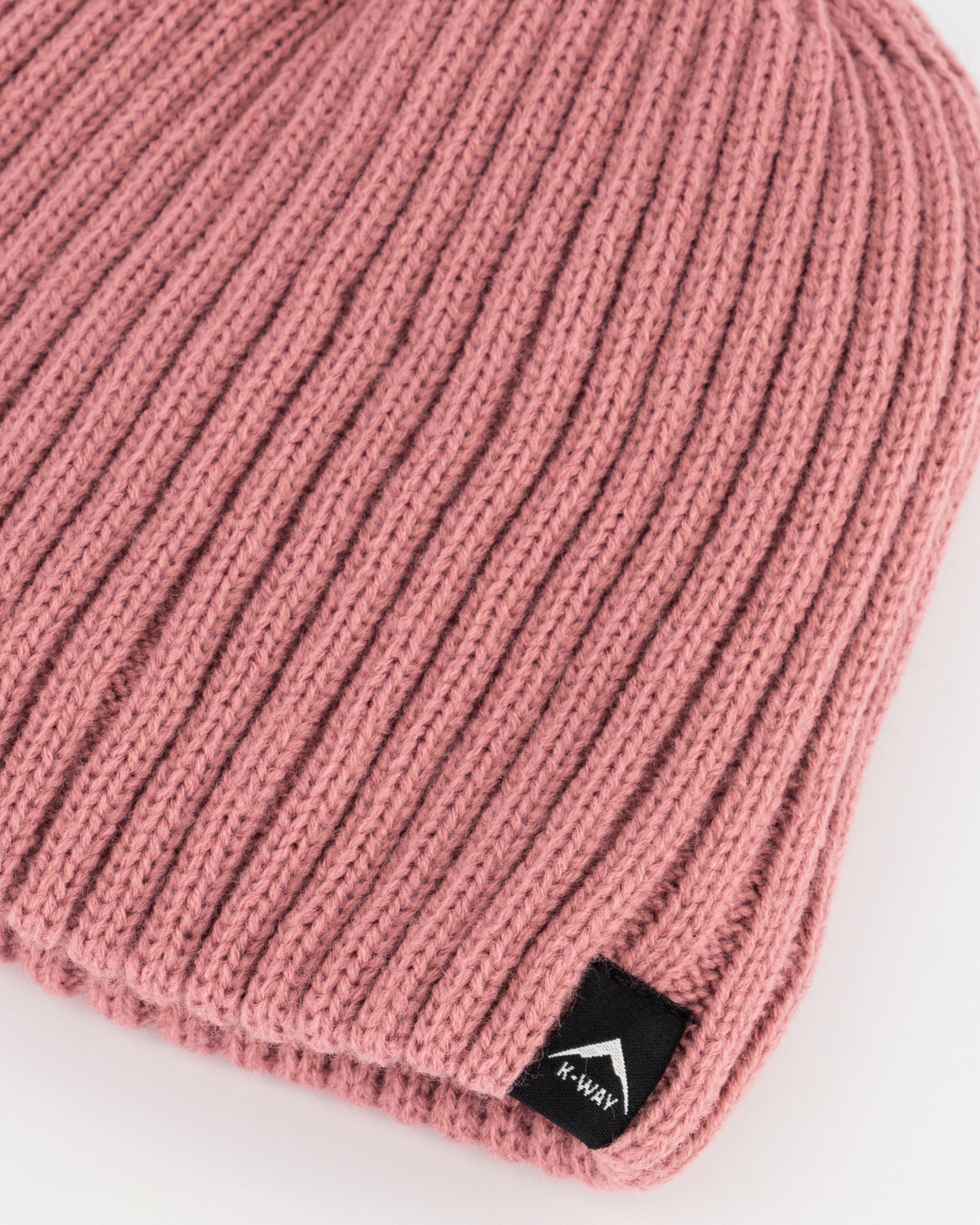 K-Way Kids Beanie and Glove Set  -  Mauve