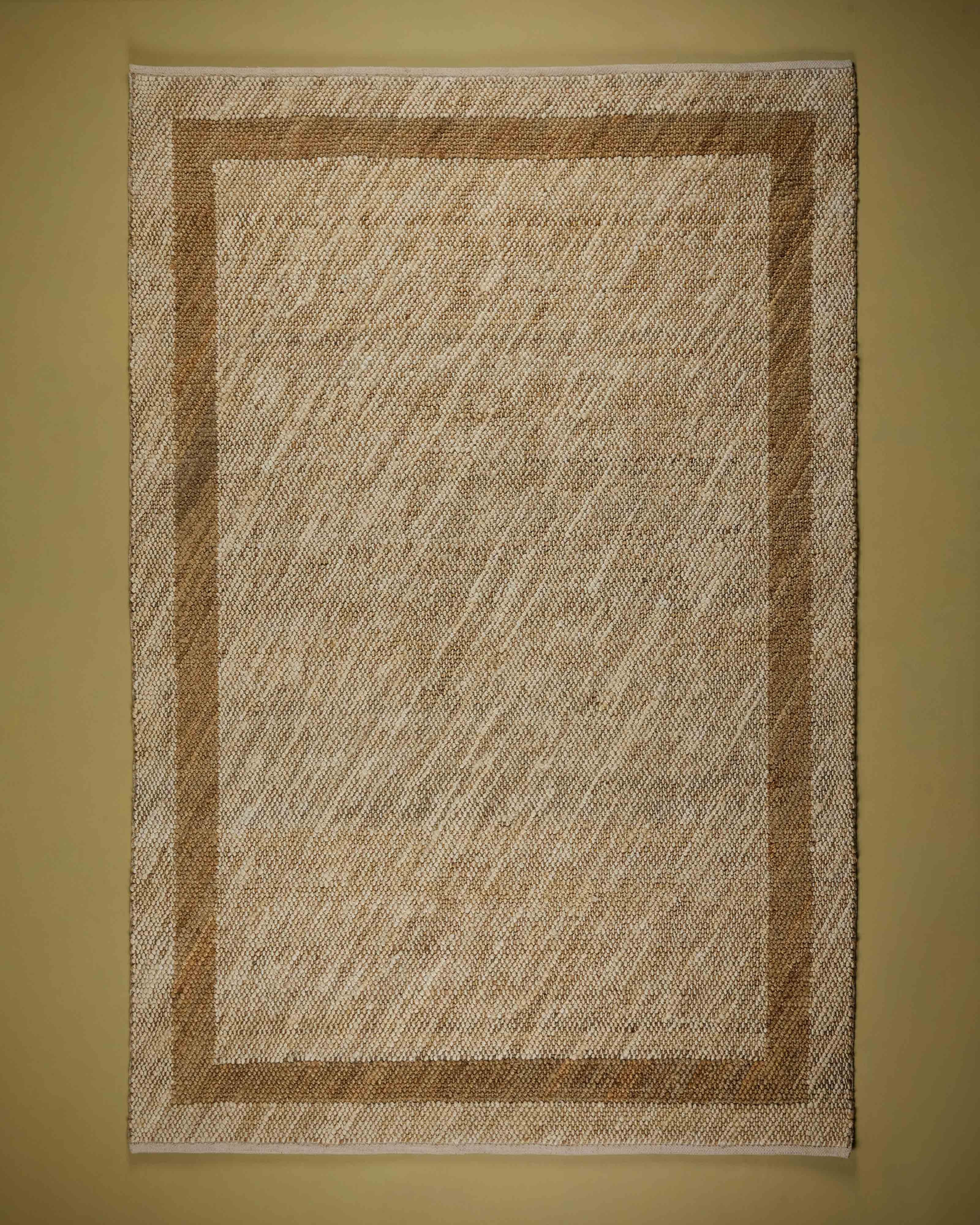 Julia Jute Punja Kelim Rug -  Taupe