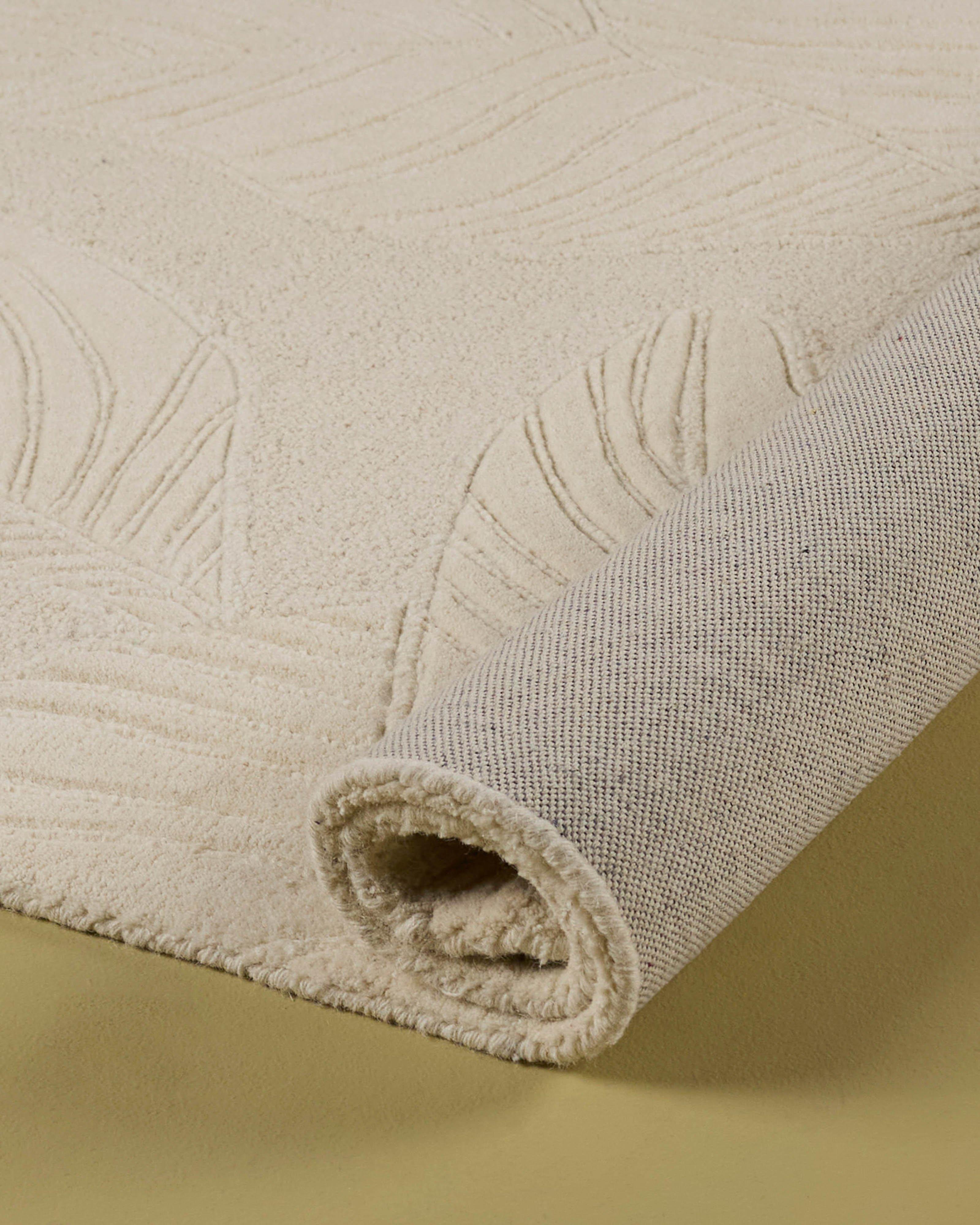 Alexa Wool Hand-Tufted Rug - 200cm x 300cm -  Milk