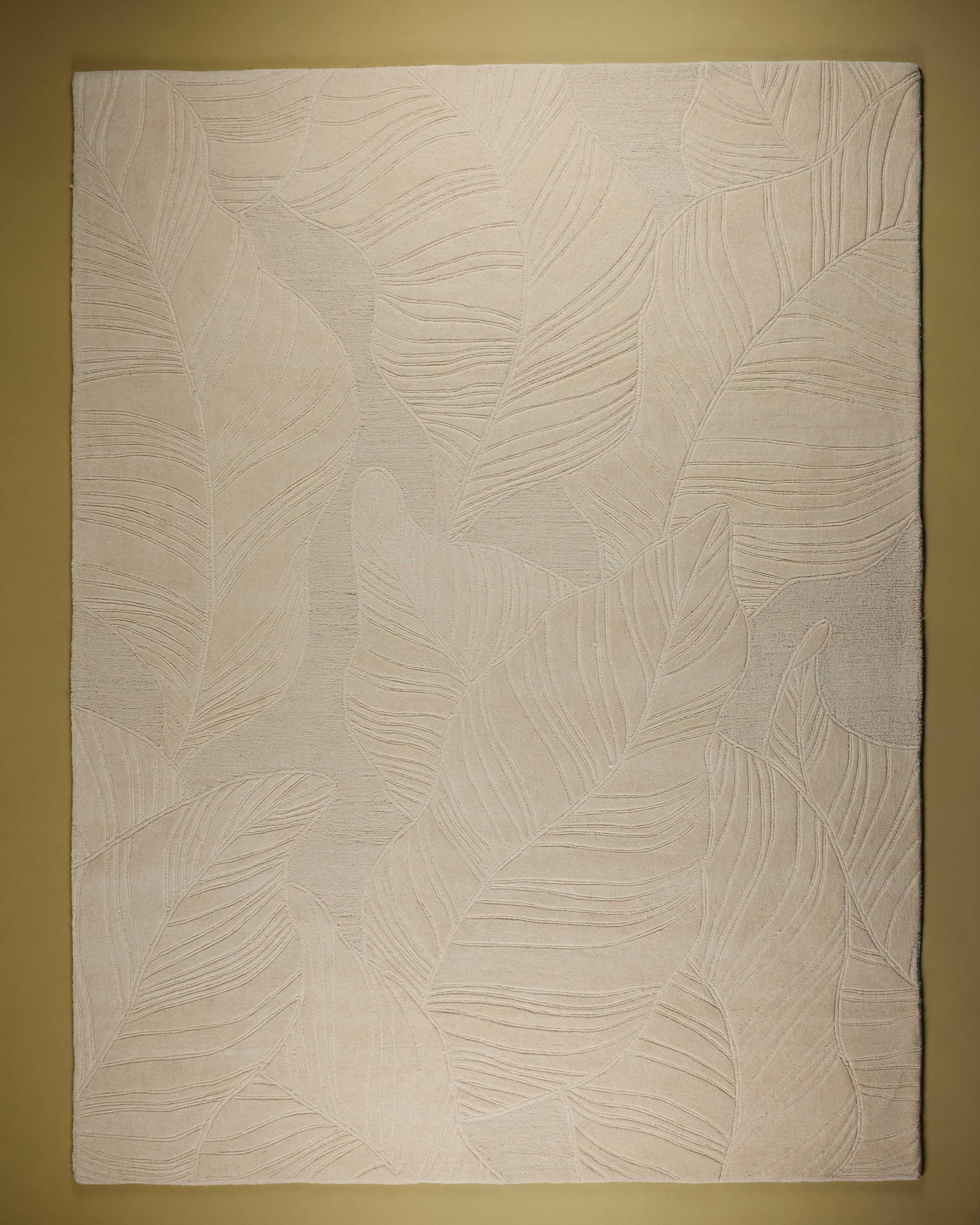 Alexa Wool Hand-Tufted Rug - 300cm x 400cm -  Milk