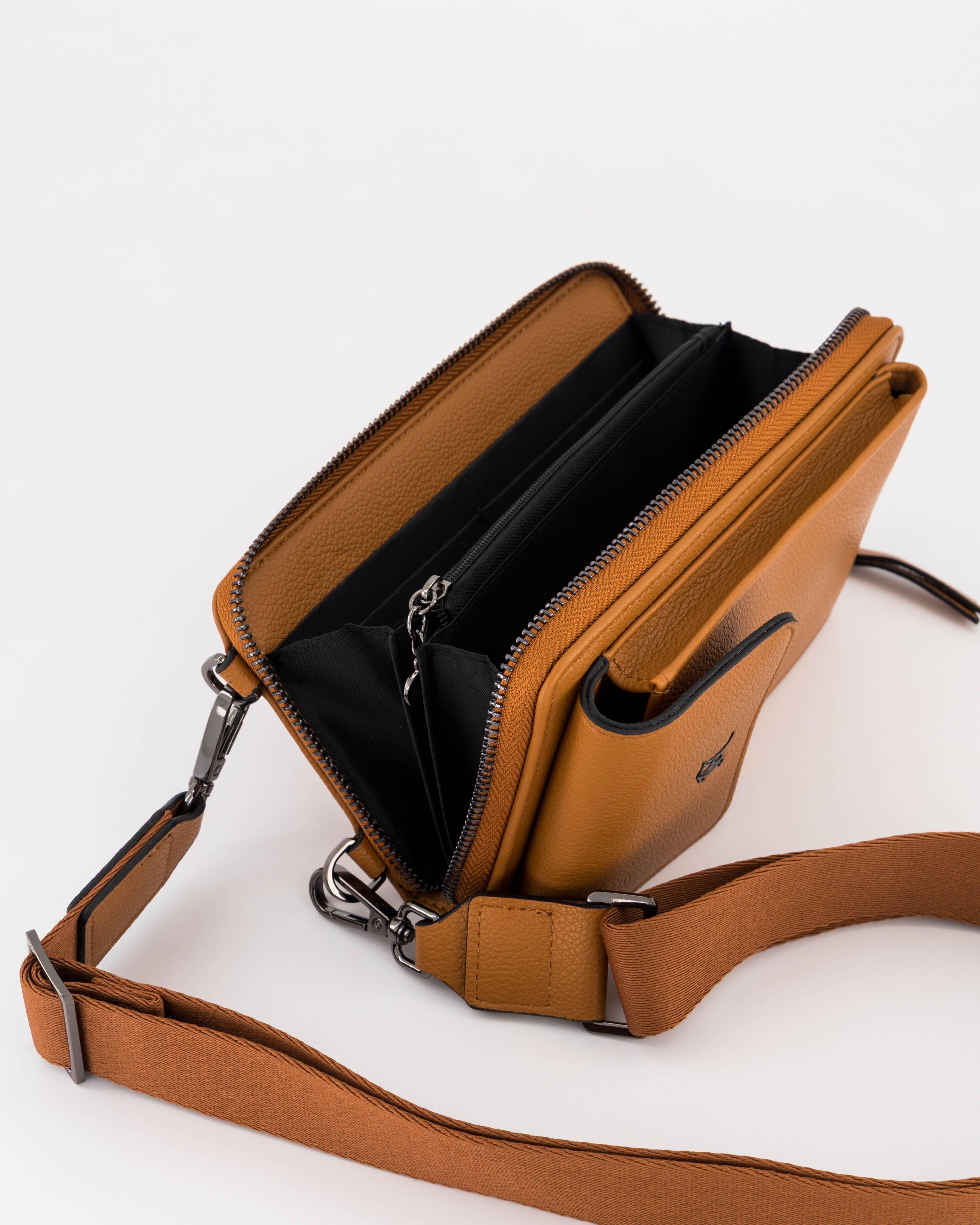 Women's Kimmy Vertical Wallet Bag | Old Khaki