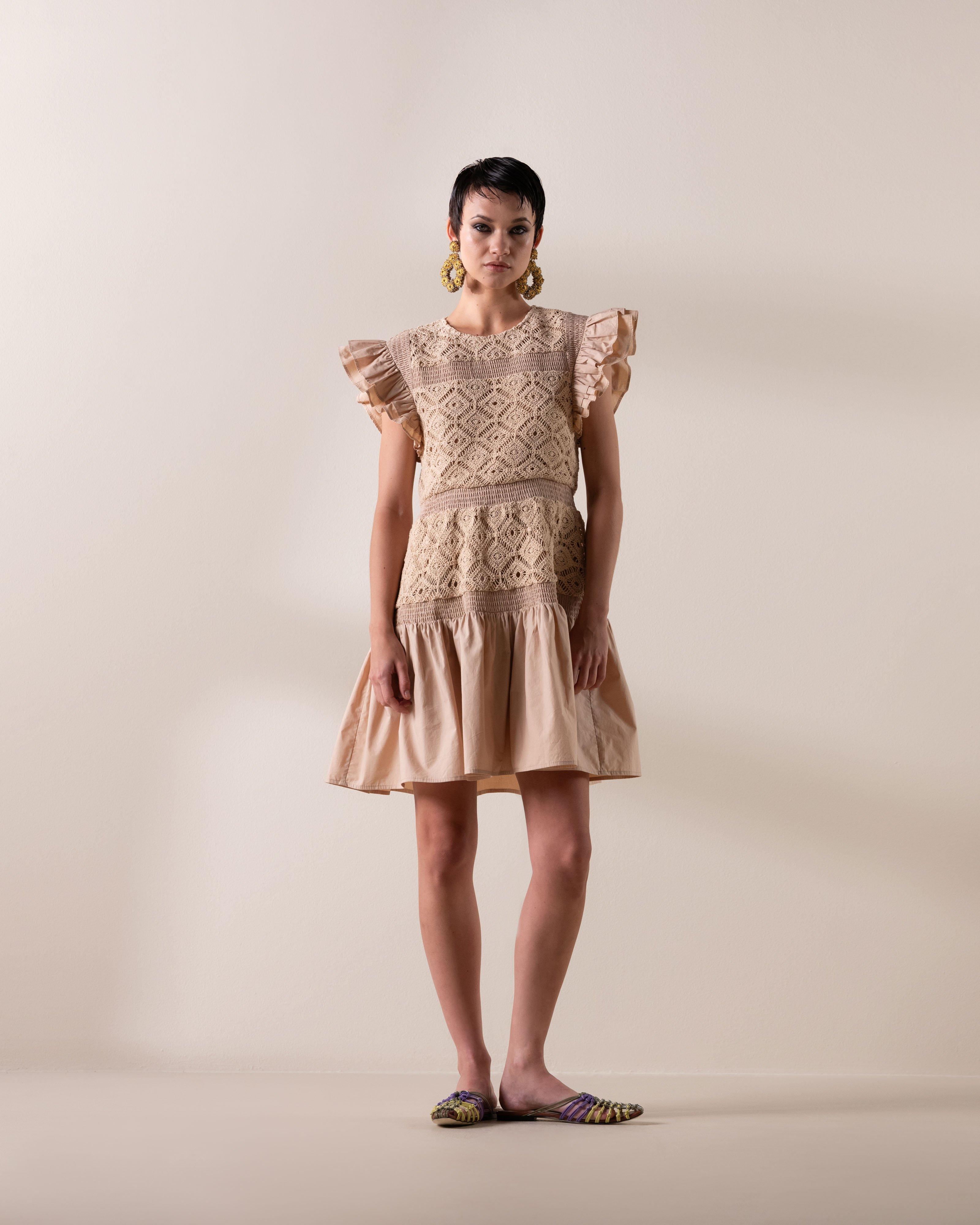 KLûK CGDT x Poetry Short Tiered Dress Poetry Clothing Store