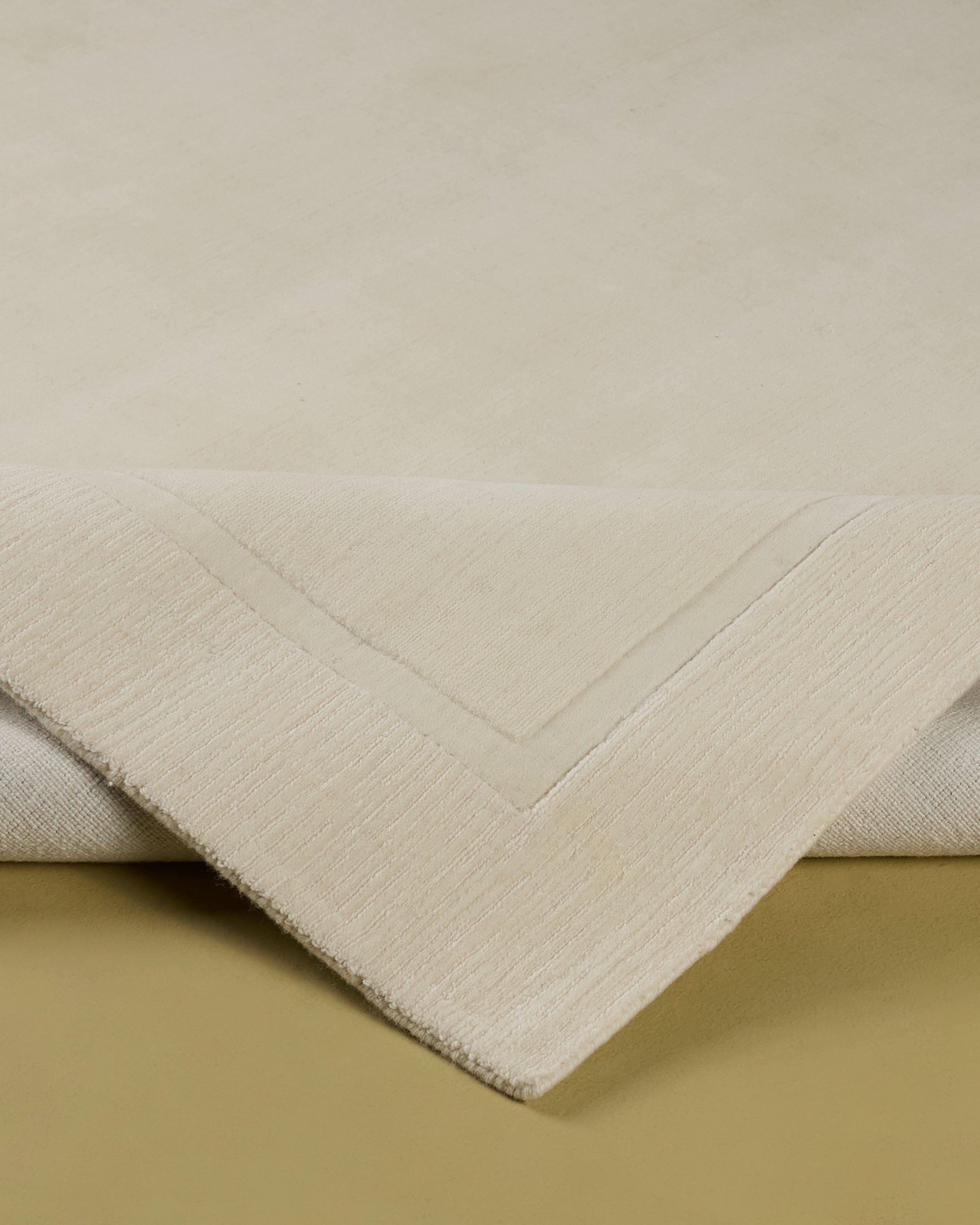 Duane Ivory Wool Rug - 200cm x 300cm -  Milk