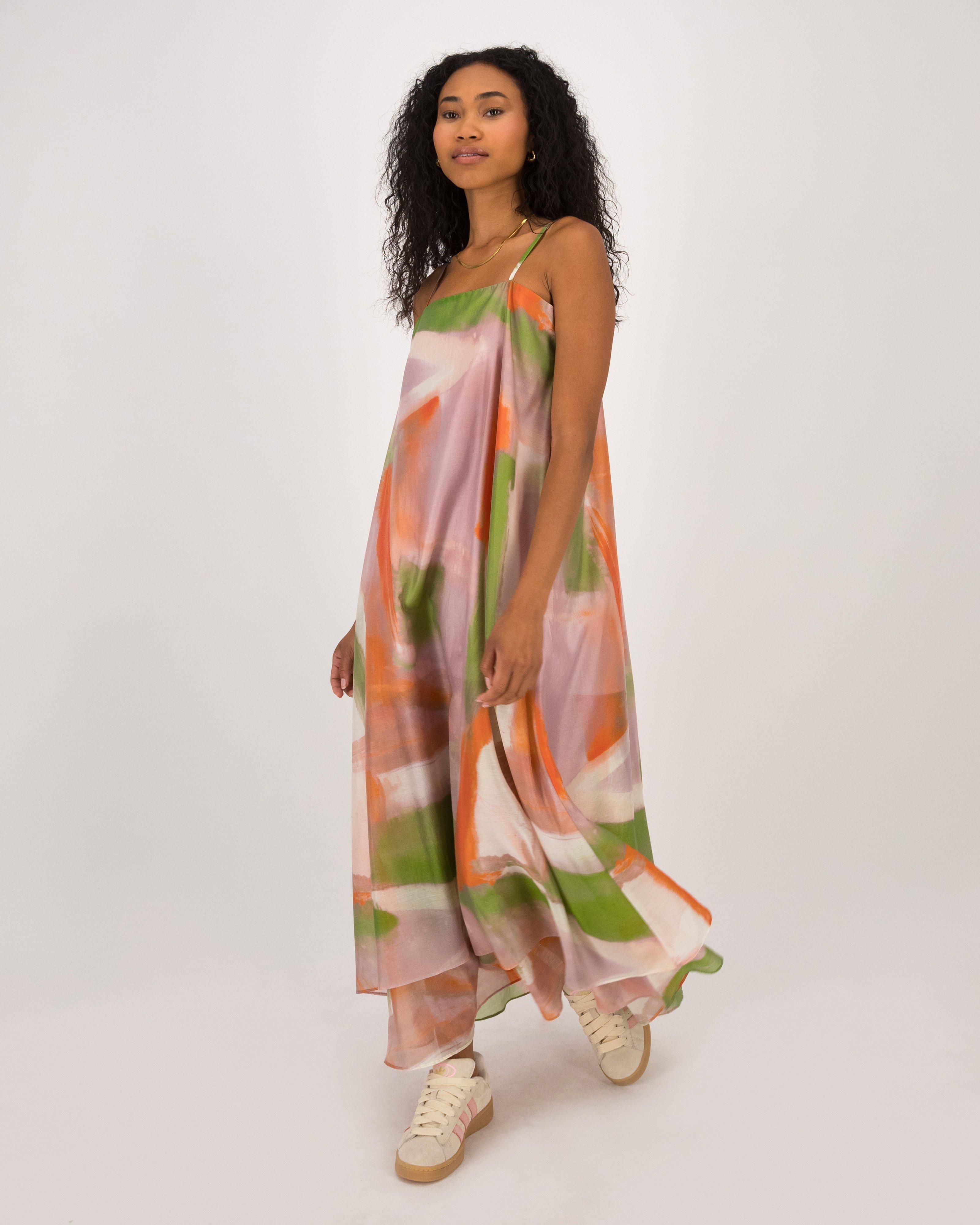 Malia Printed Midi Dress -  Assorted