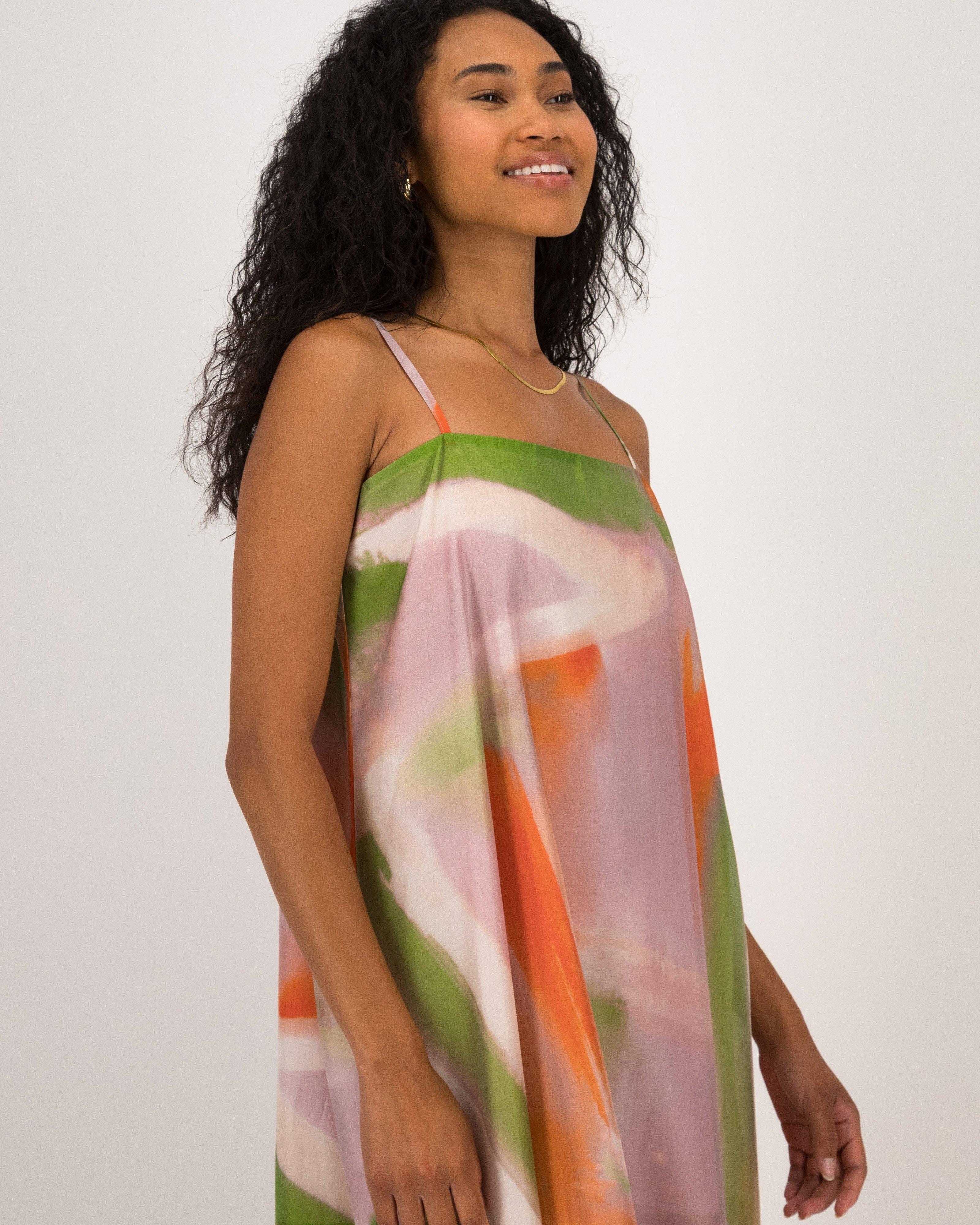 Malia Printed Midi Dress -  Assorted