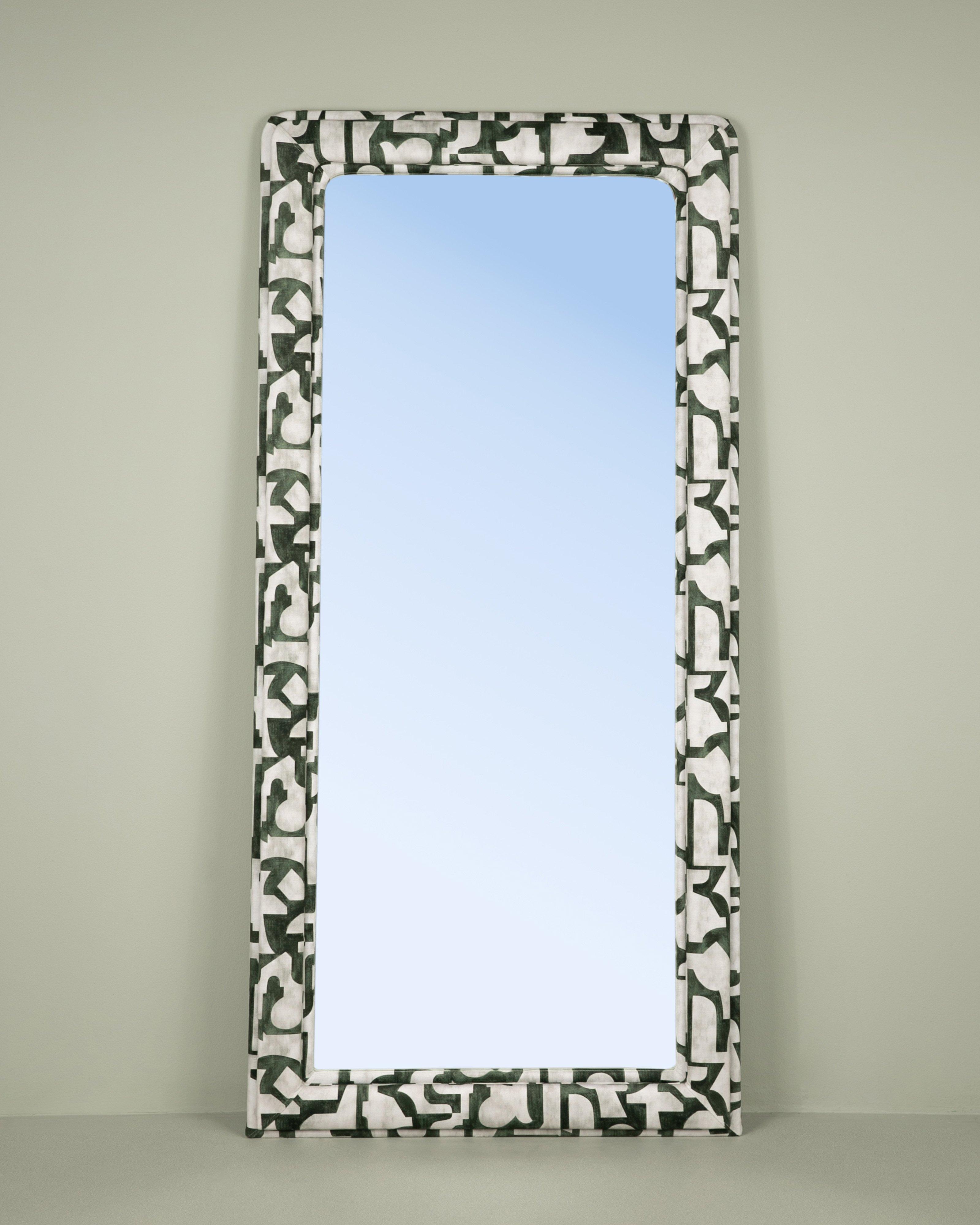 Talar Standing Mirror -  Green