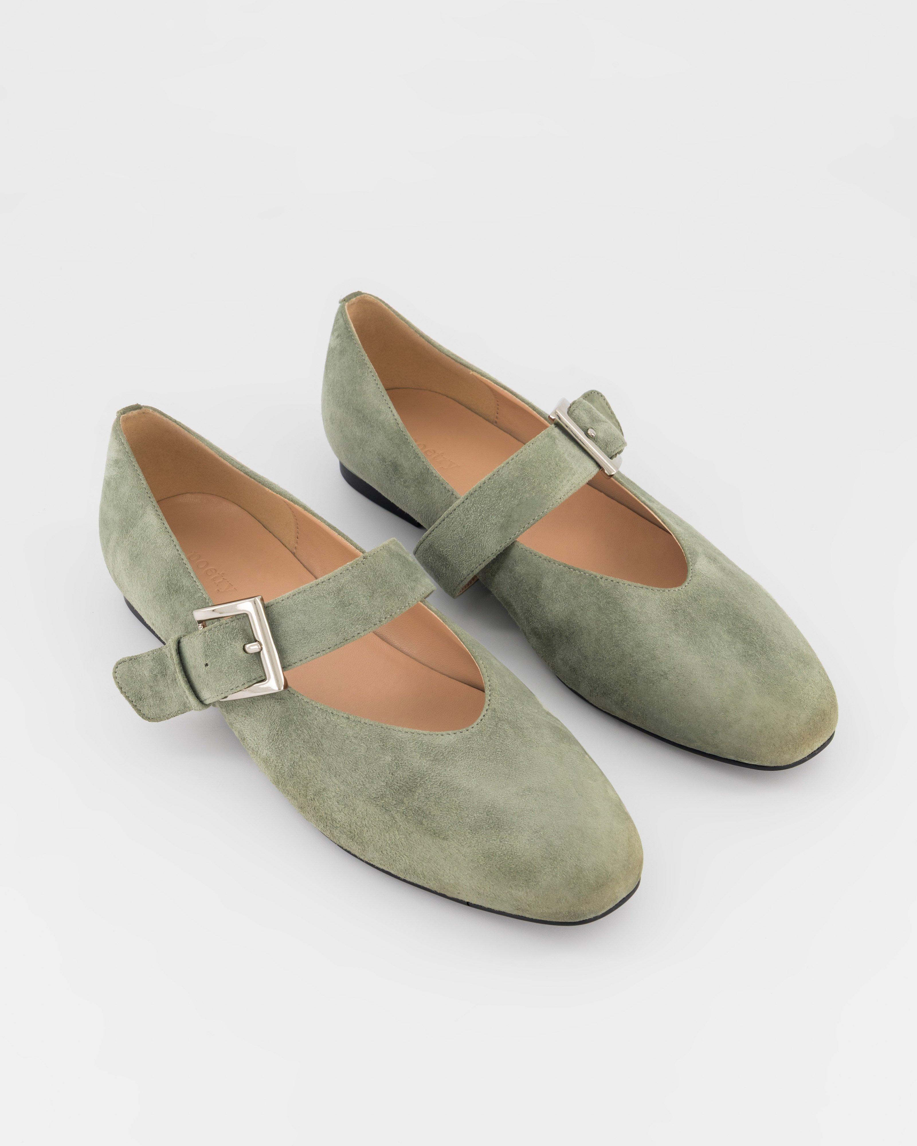 Nelly Suede Pump -  Light Khaki