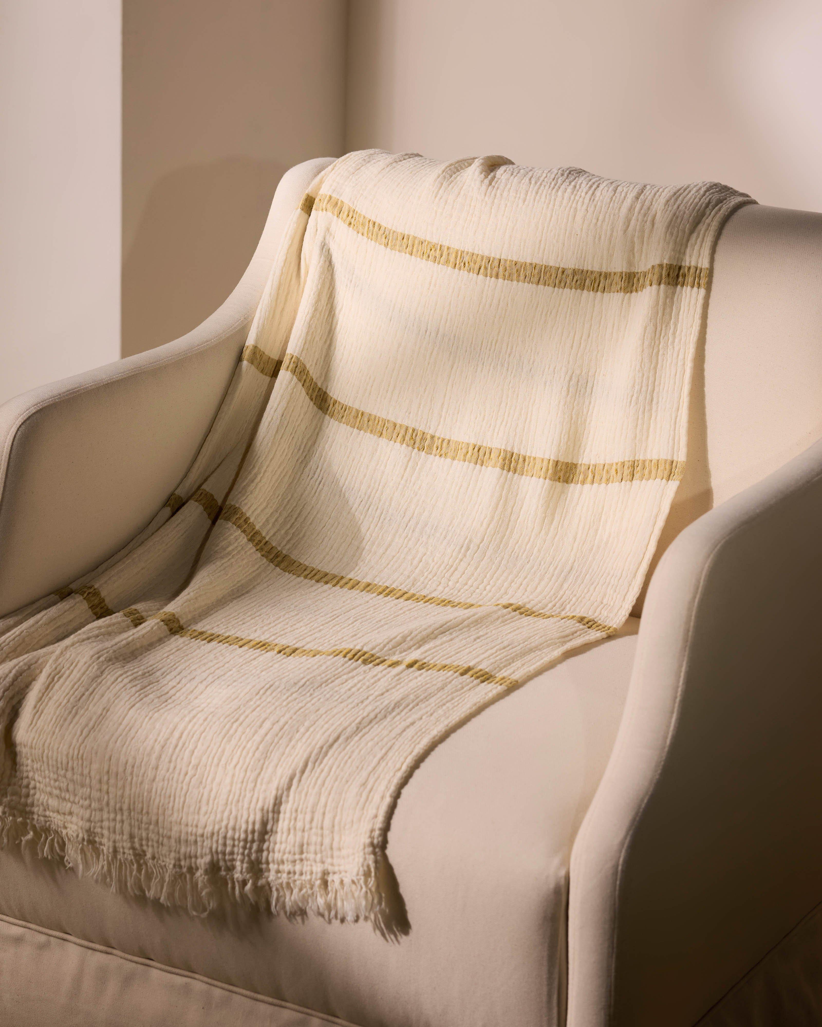 Ana Baby Blanket -  Milk
