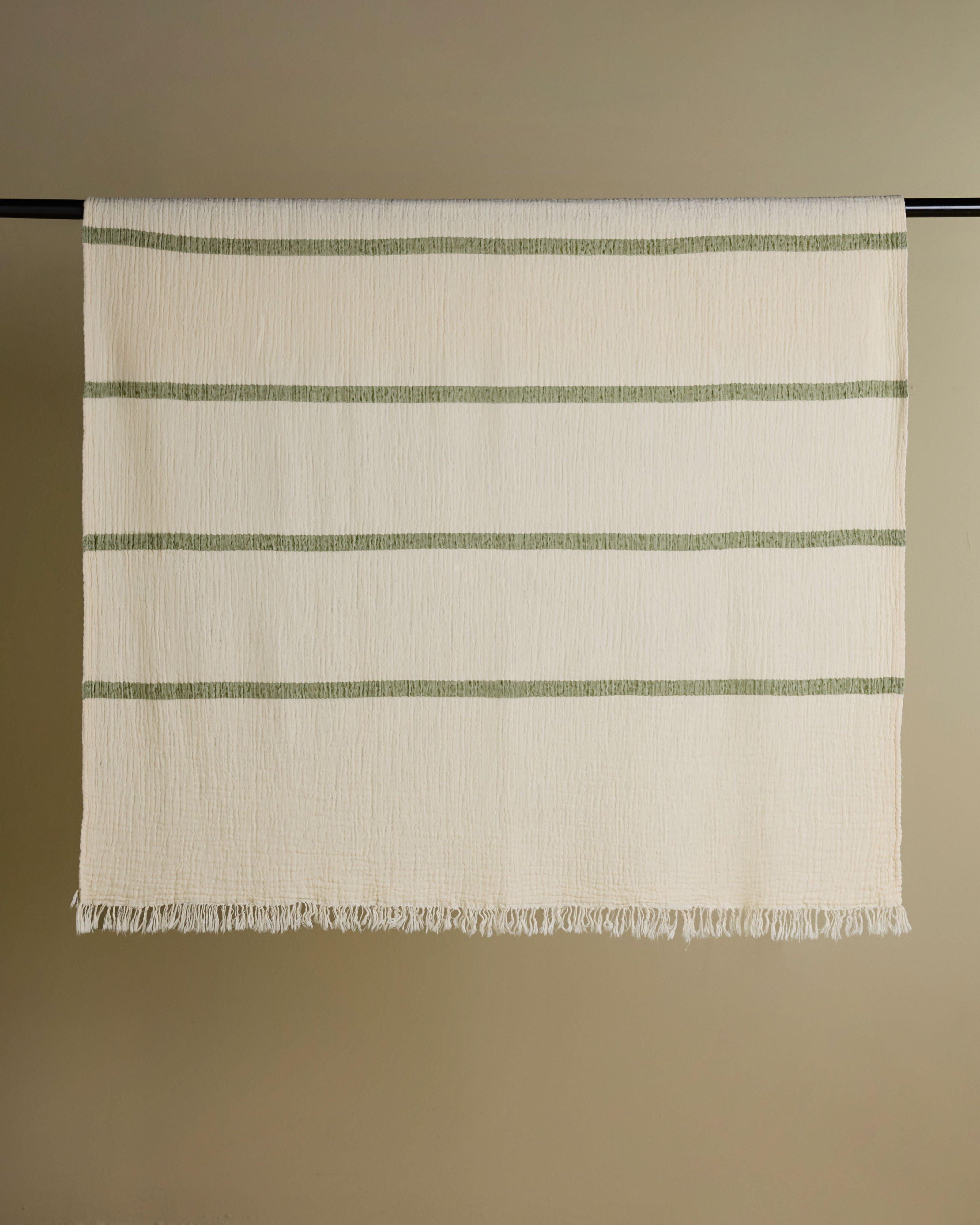 Ana Baby Blanket -  Sage