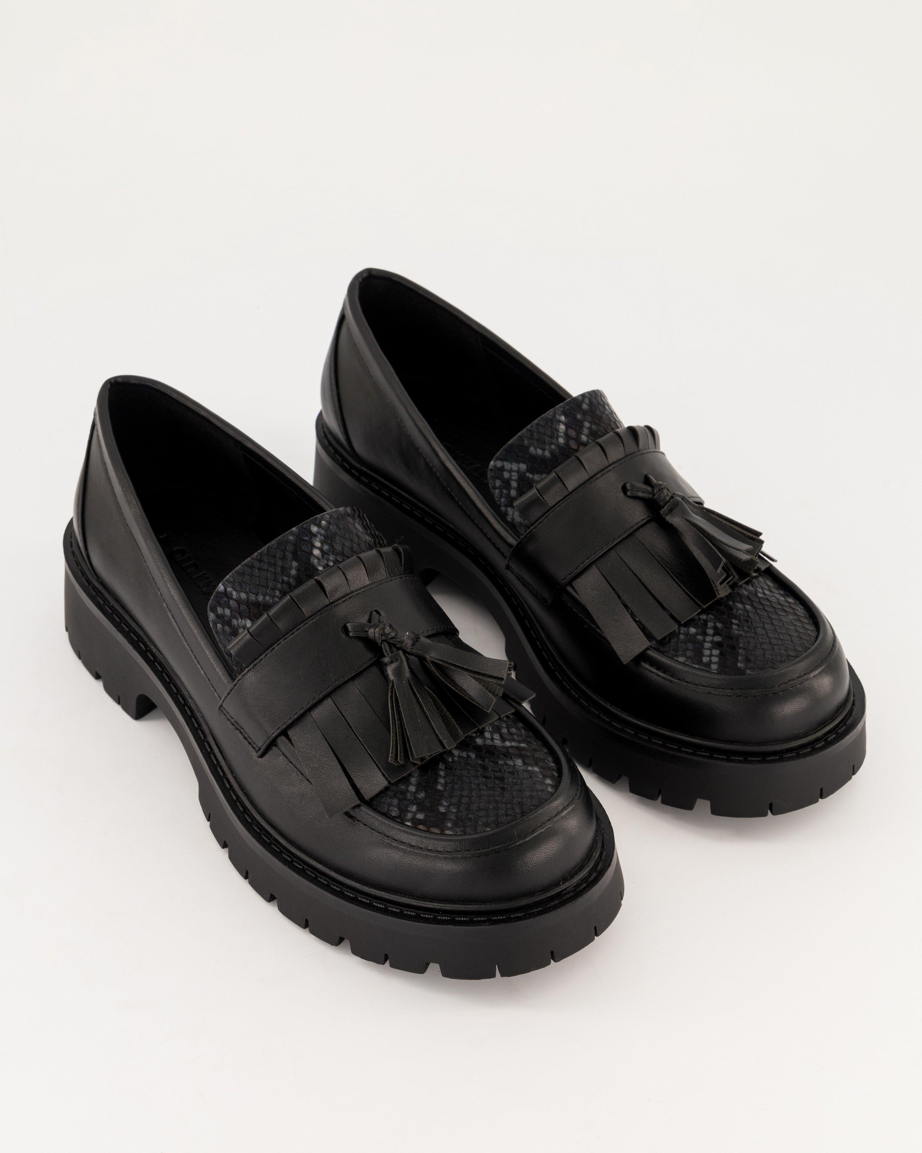 Women's Nixie Chunky Loafer -  Black