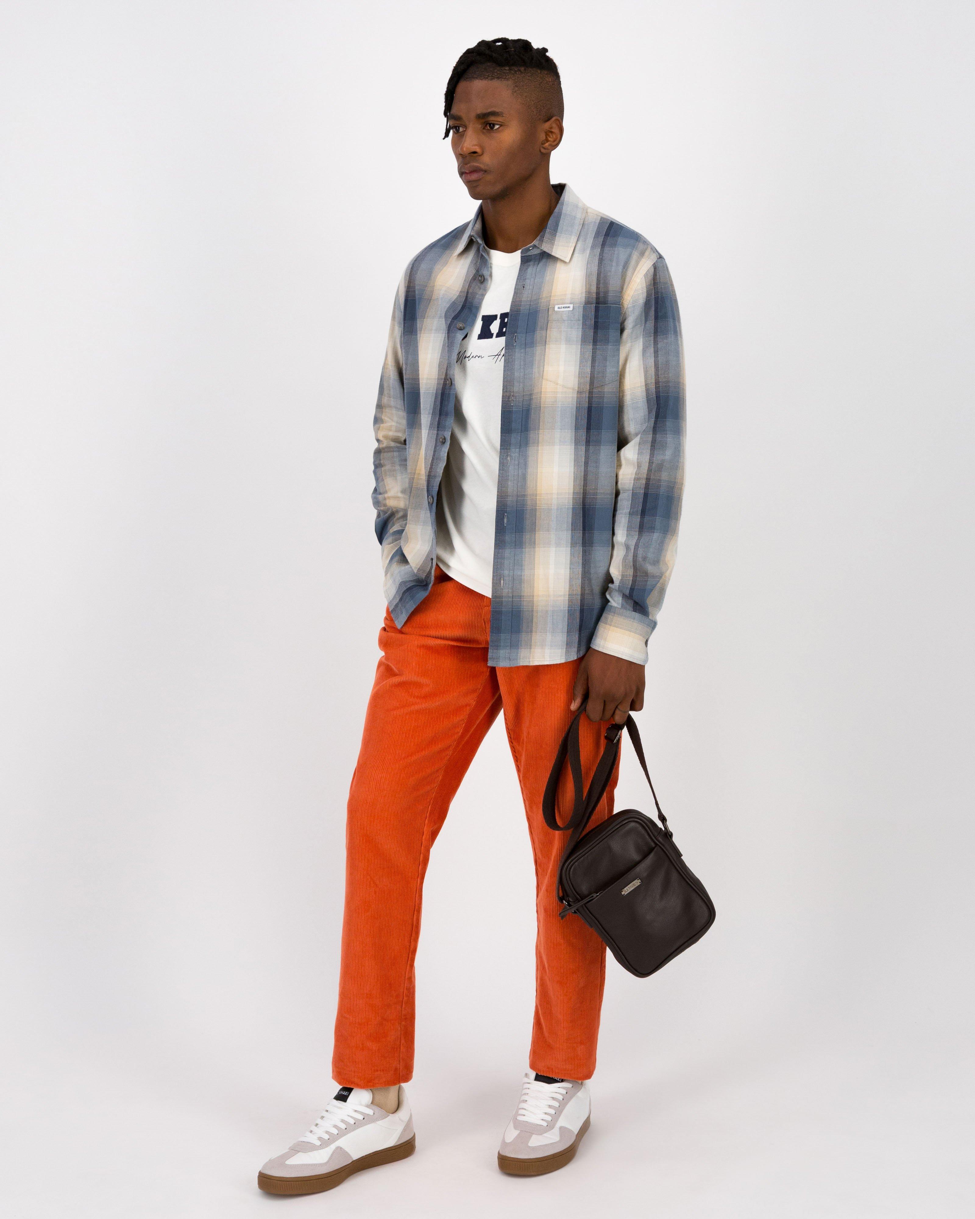 Men's Drake Check Shirt | Old Khaki