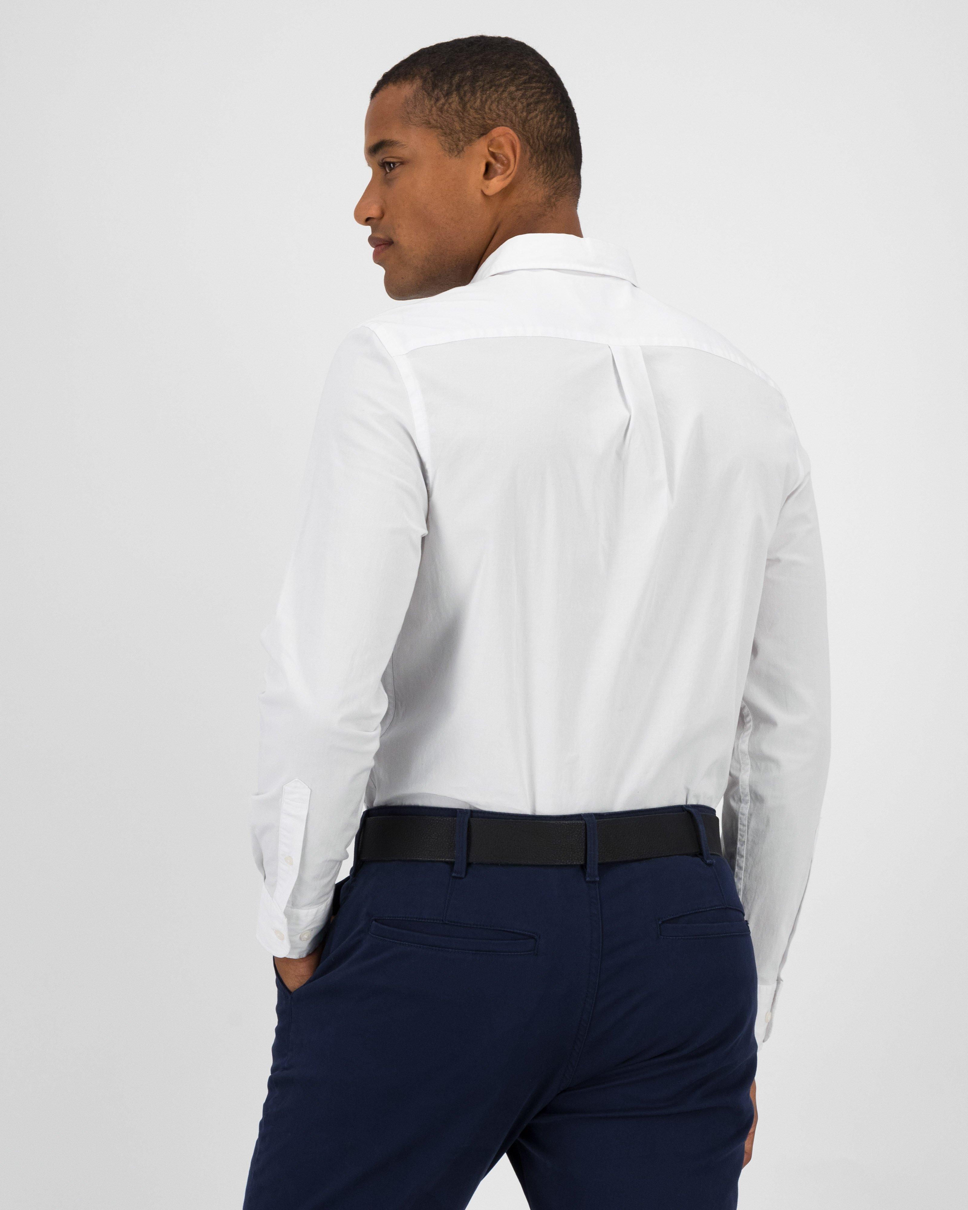 Men's Austin Plain Shirt -  White