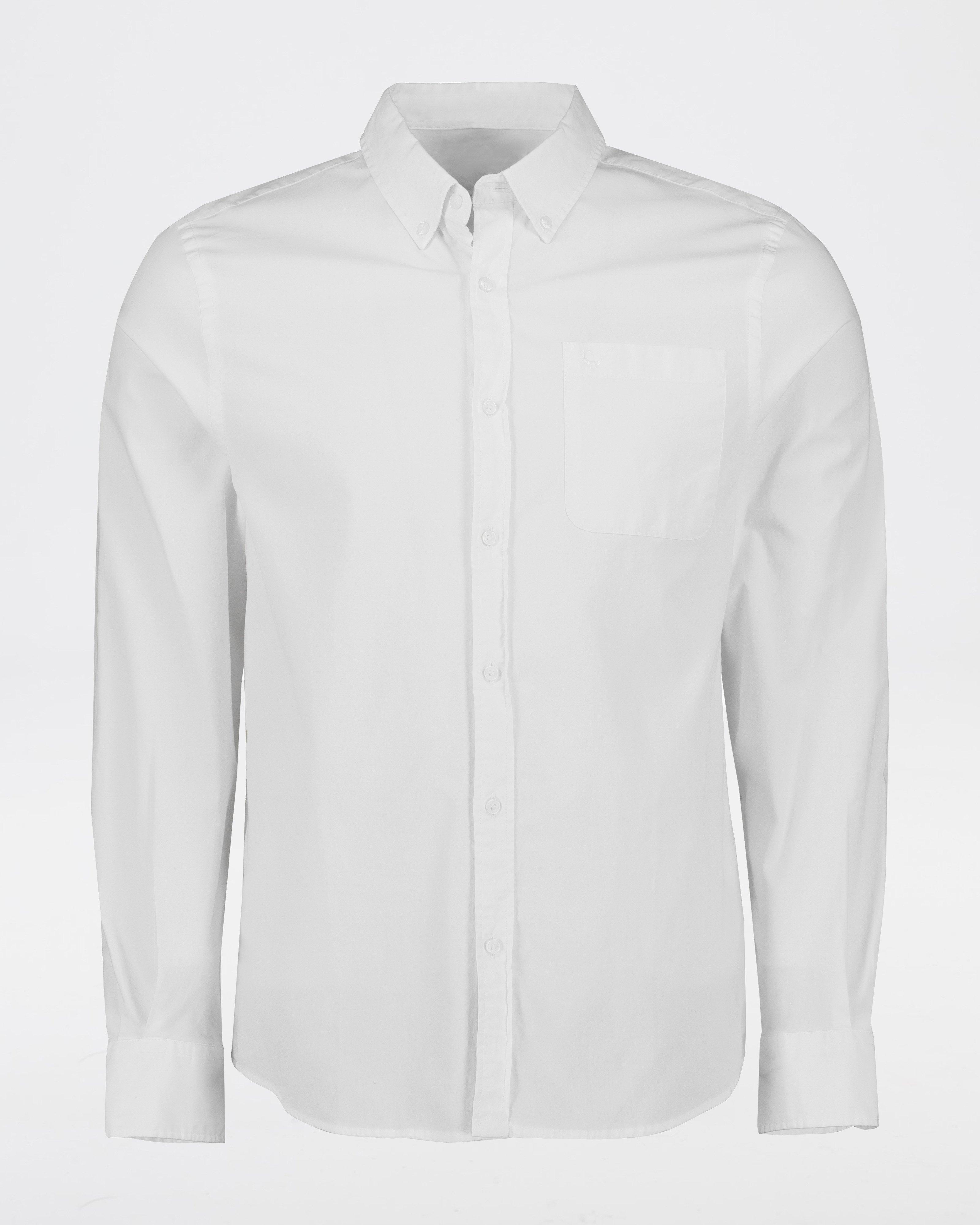 Men's Austin Plain Shirt -  White