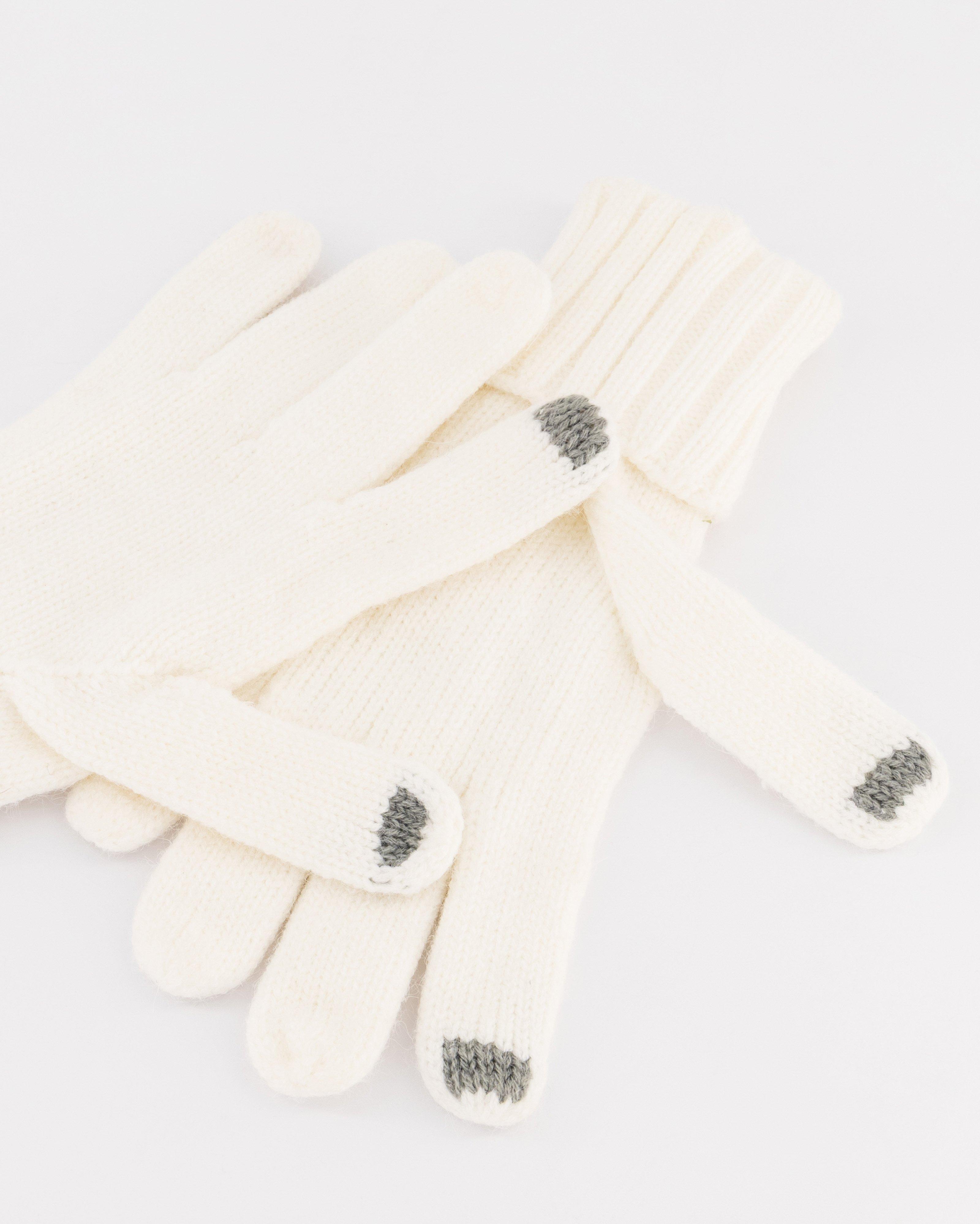 Old Khaki Liah Gloves  -  Milk