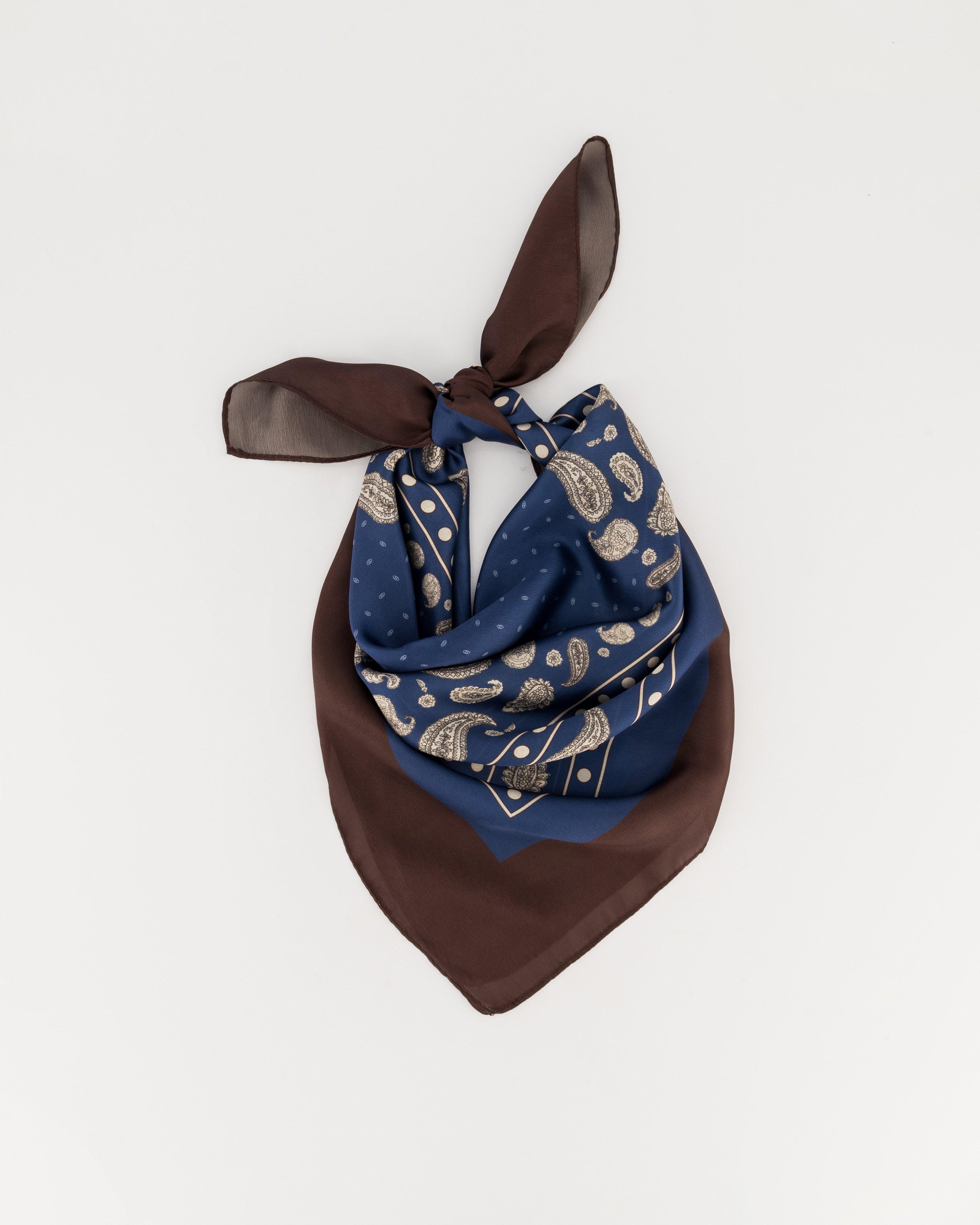 Women's Josie Paisley Scarf -  Blue
