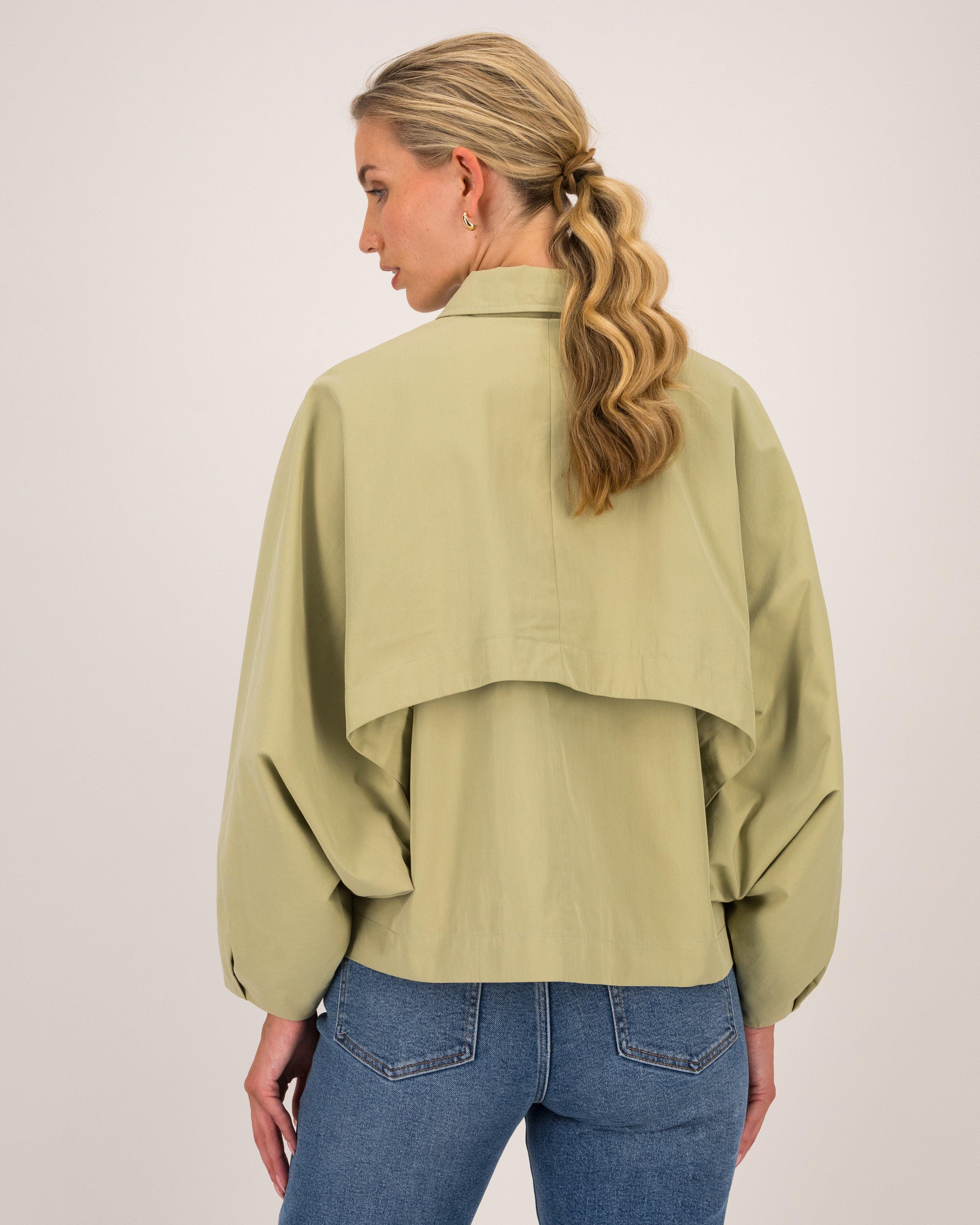 Holly Batwing Jacket -  Green