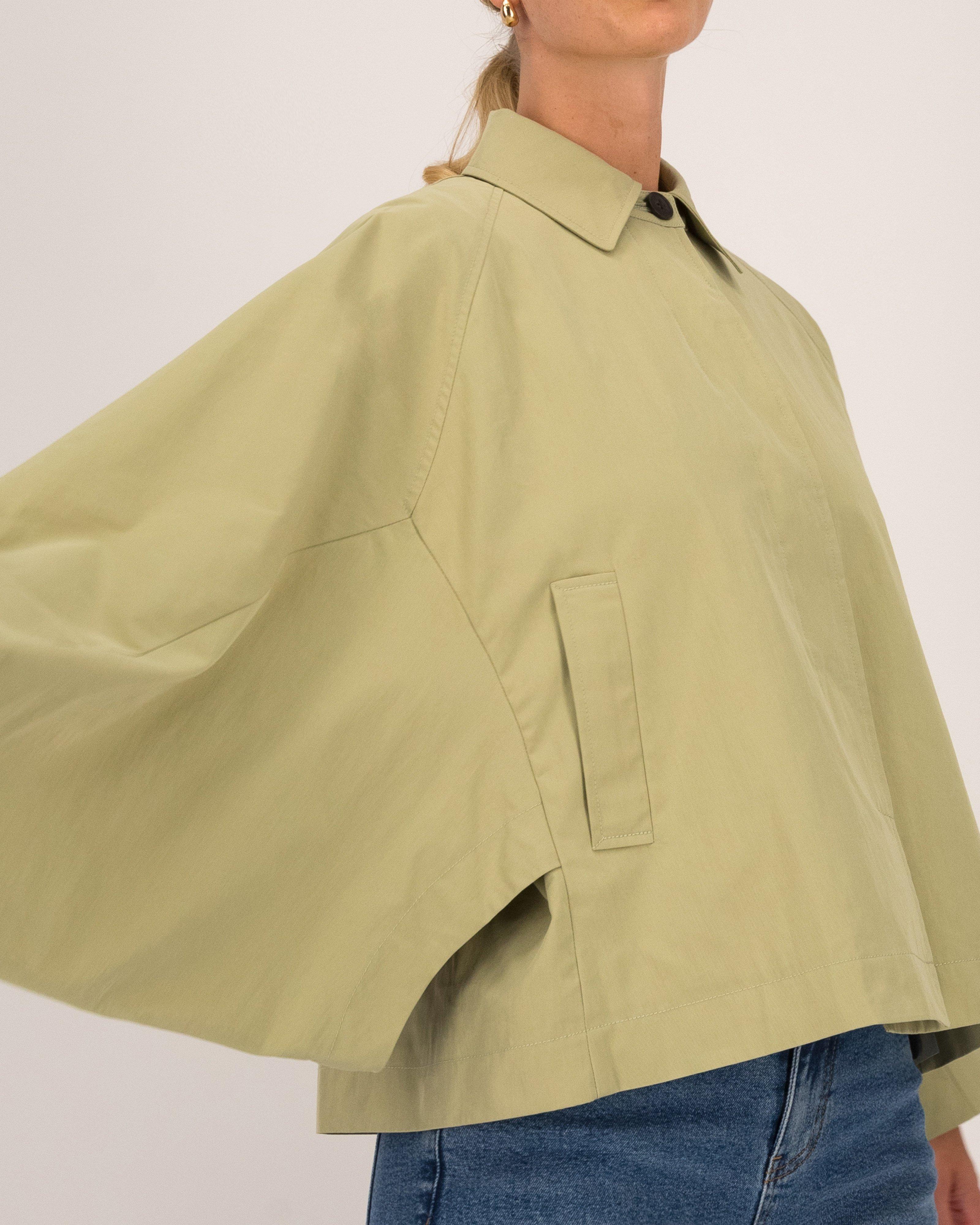 Holly Batwing Jacket -  Green