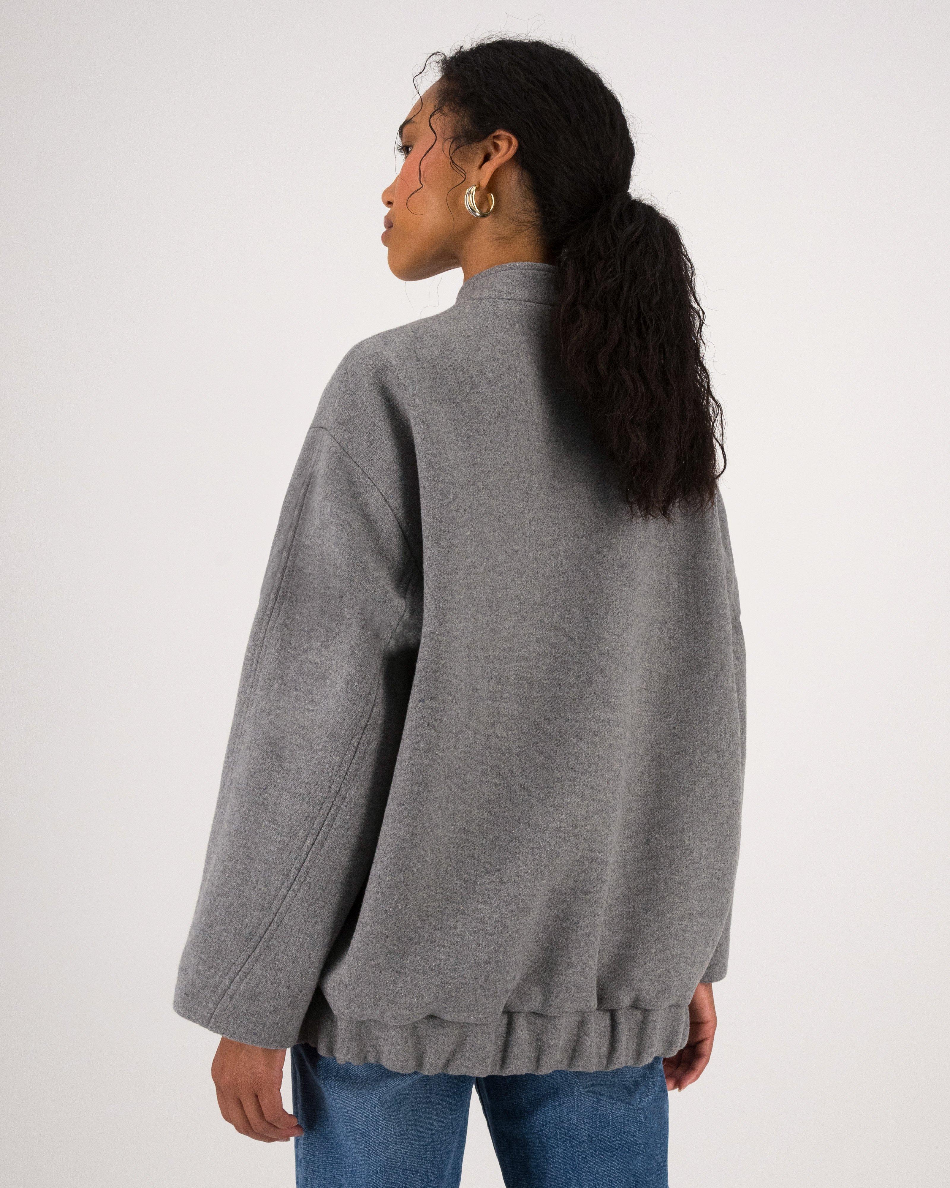 【INCHANT ME】Shear Wool No-Collar Overfit Single Jacket ANDY WOOL JACKET - One and Other