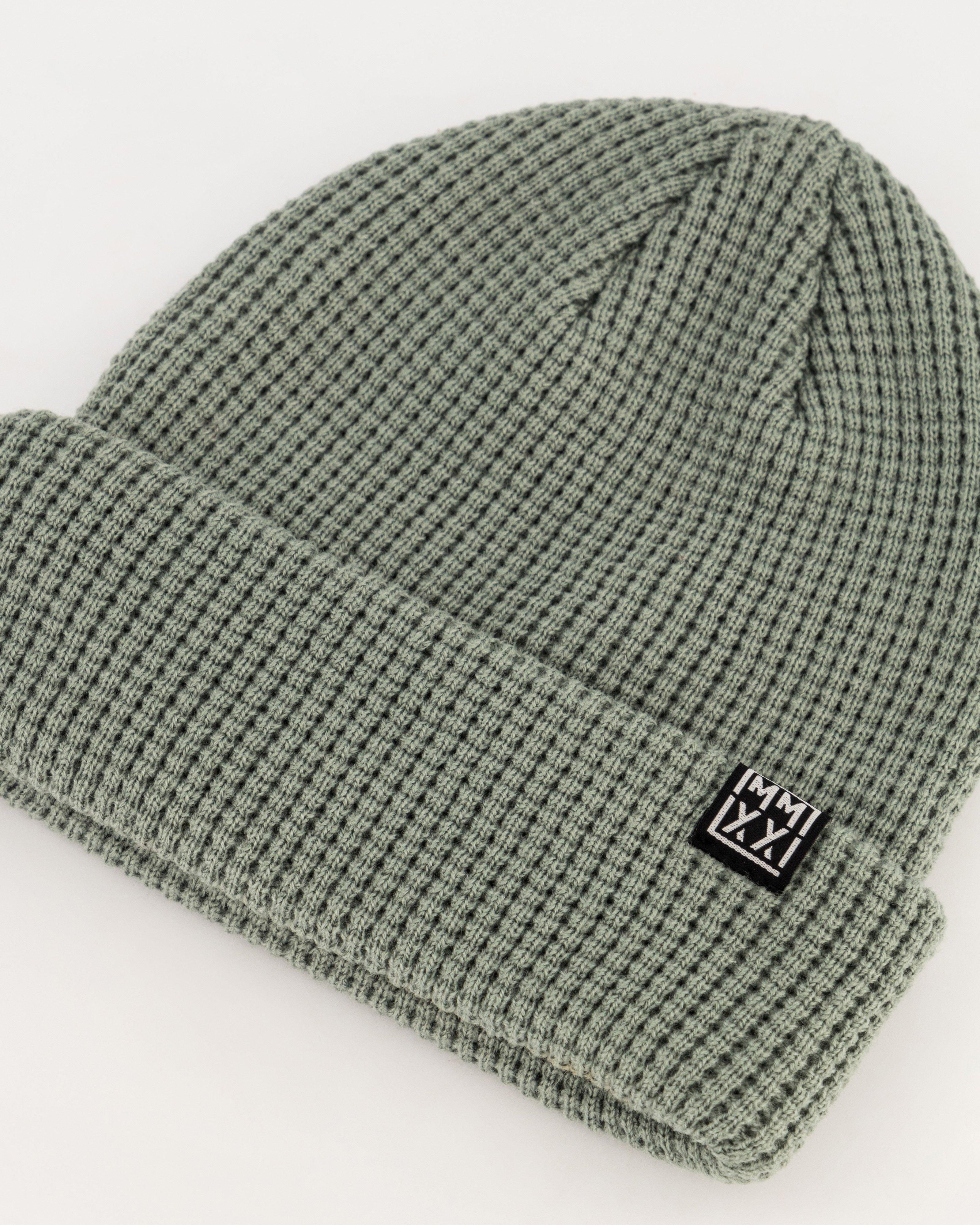 MMXXI Waffle Knit Beanie -  Sage